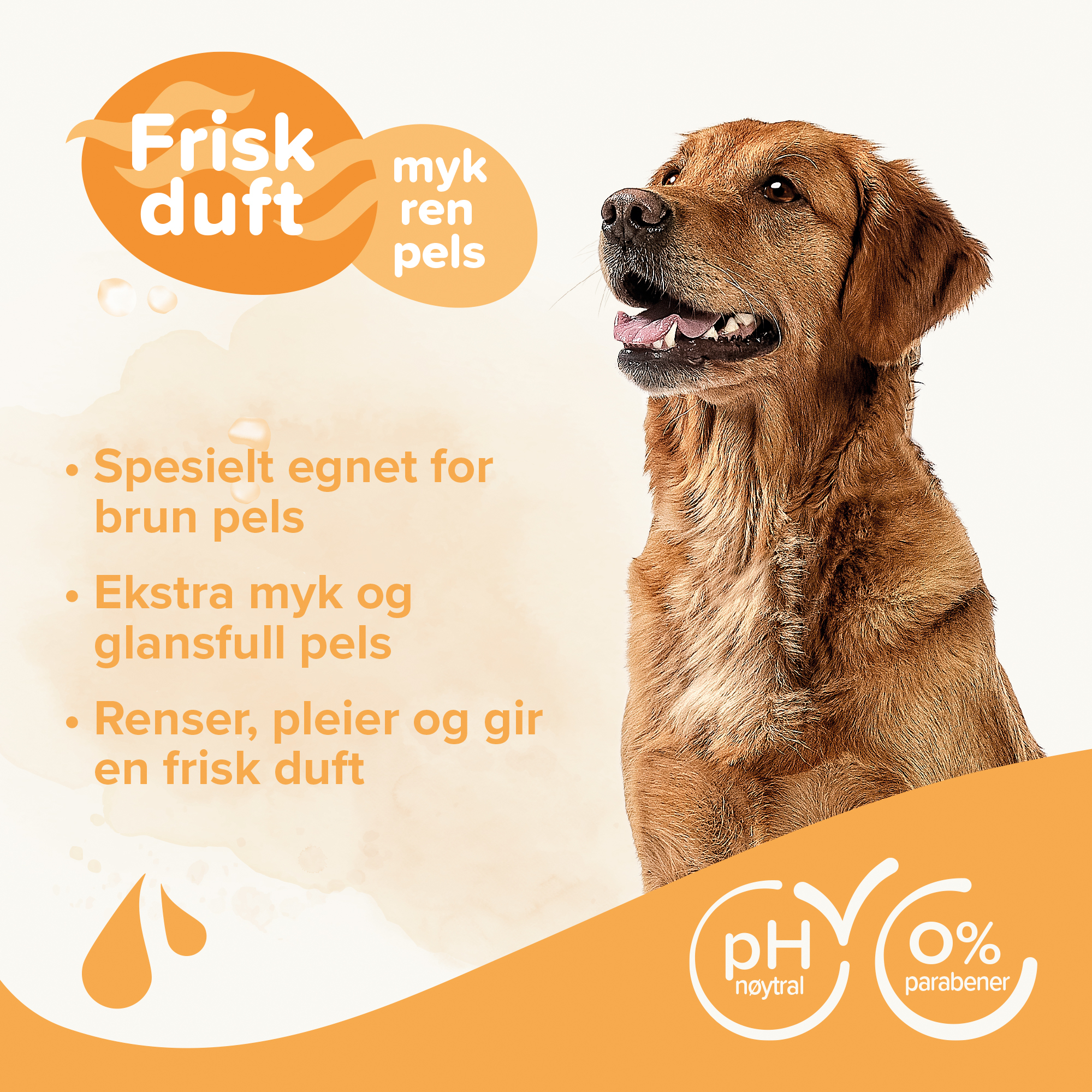 Beaphar Sjampo Brun pels