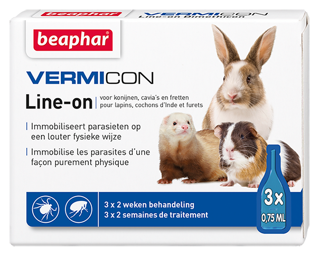 Vermicon Line-On Knaagdier 3x0,75ml