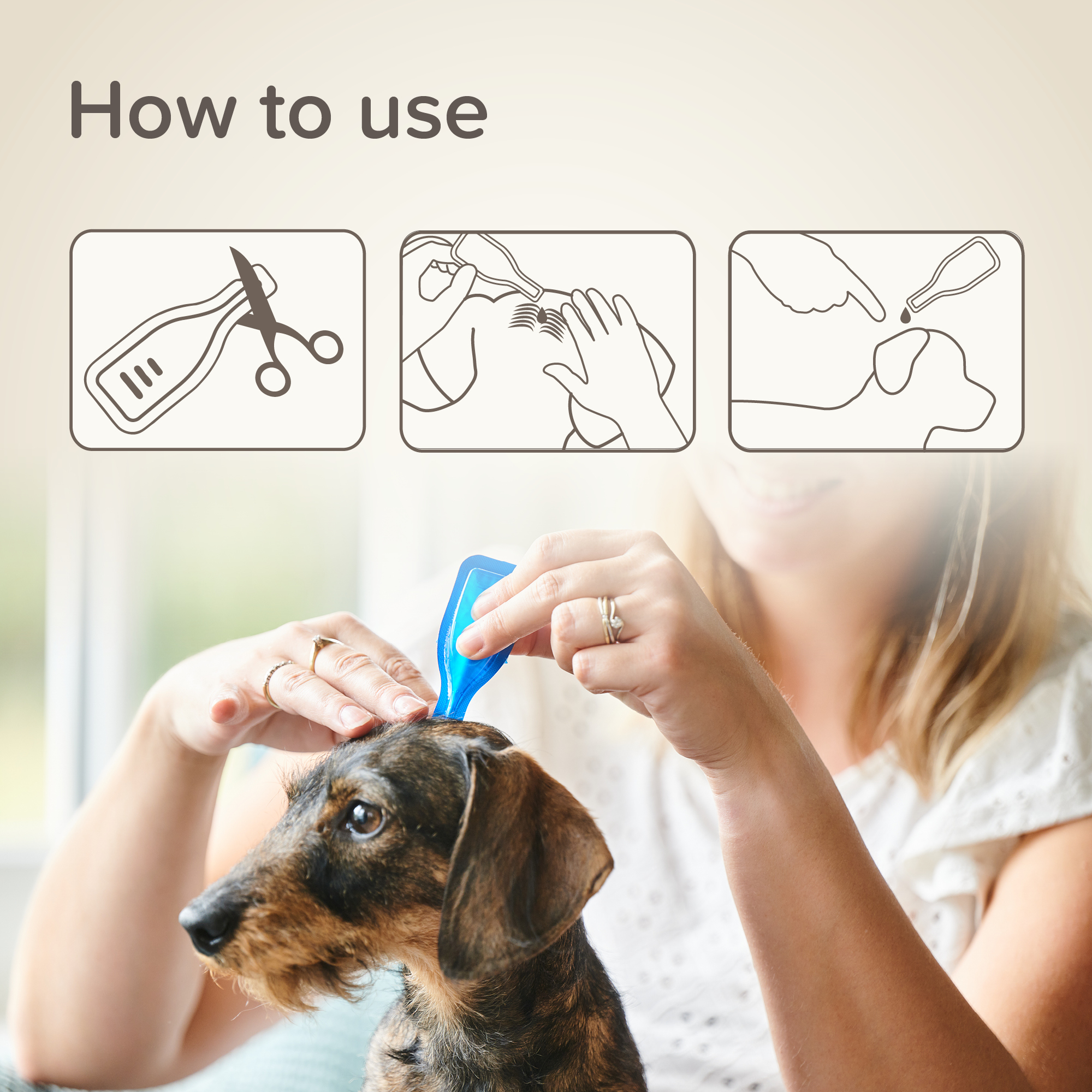 Beaphar StressLess Herbal Calming Spot-On for Dogs, 3 pipettes