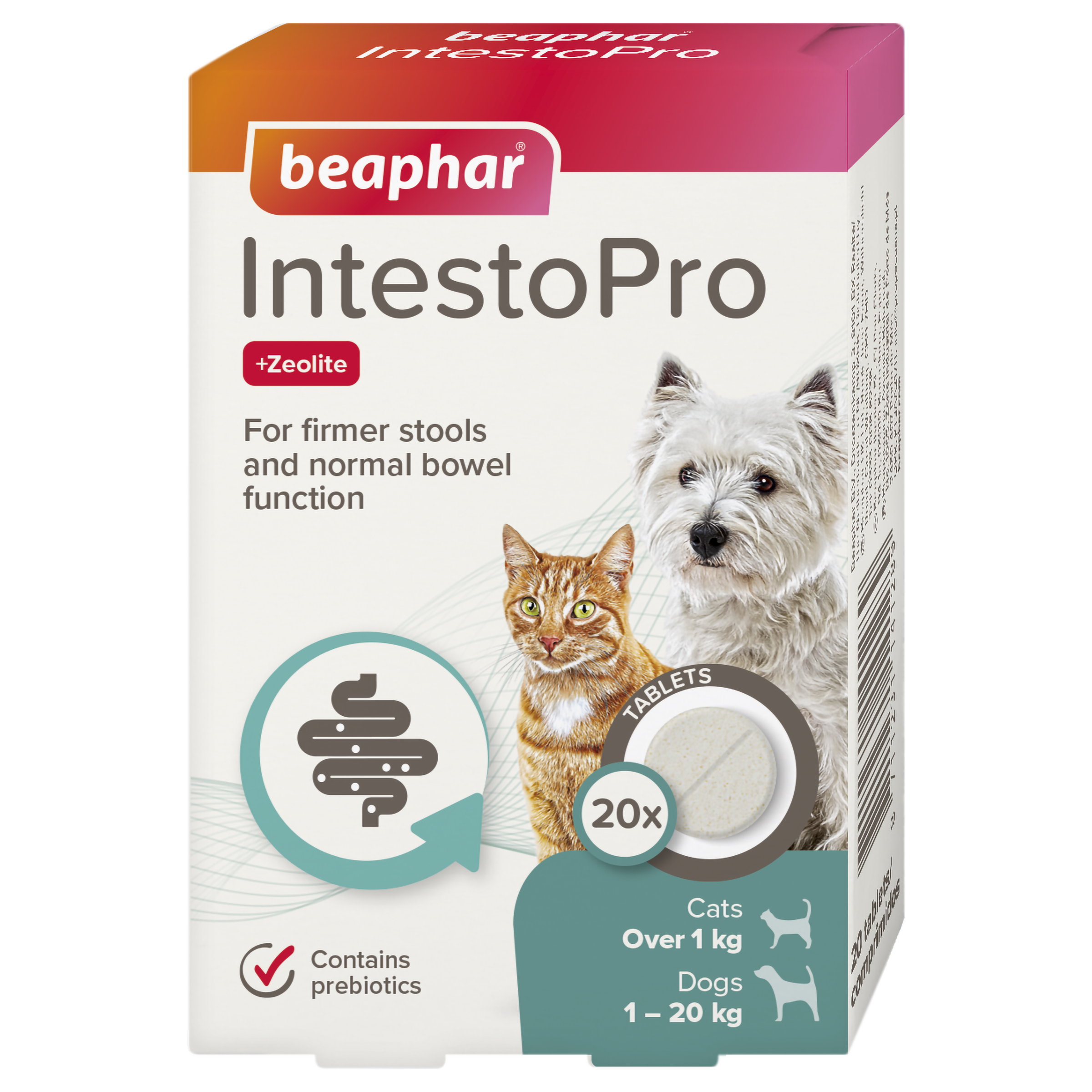 Beaphar IntestoPro Tablets Small Dog & Cat