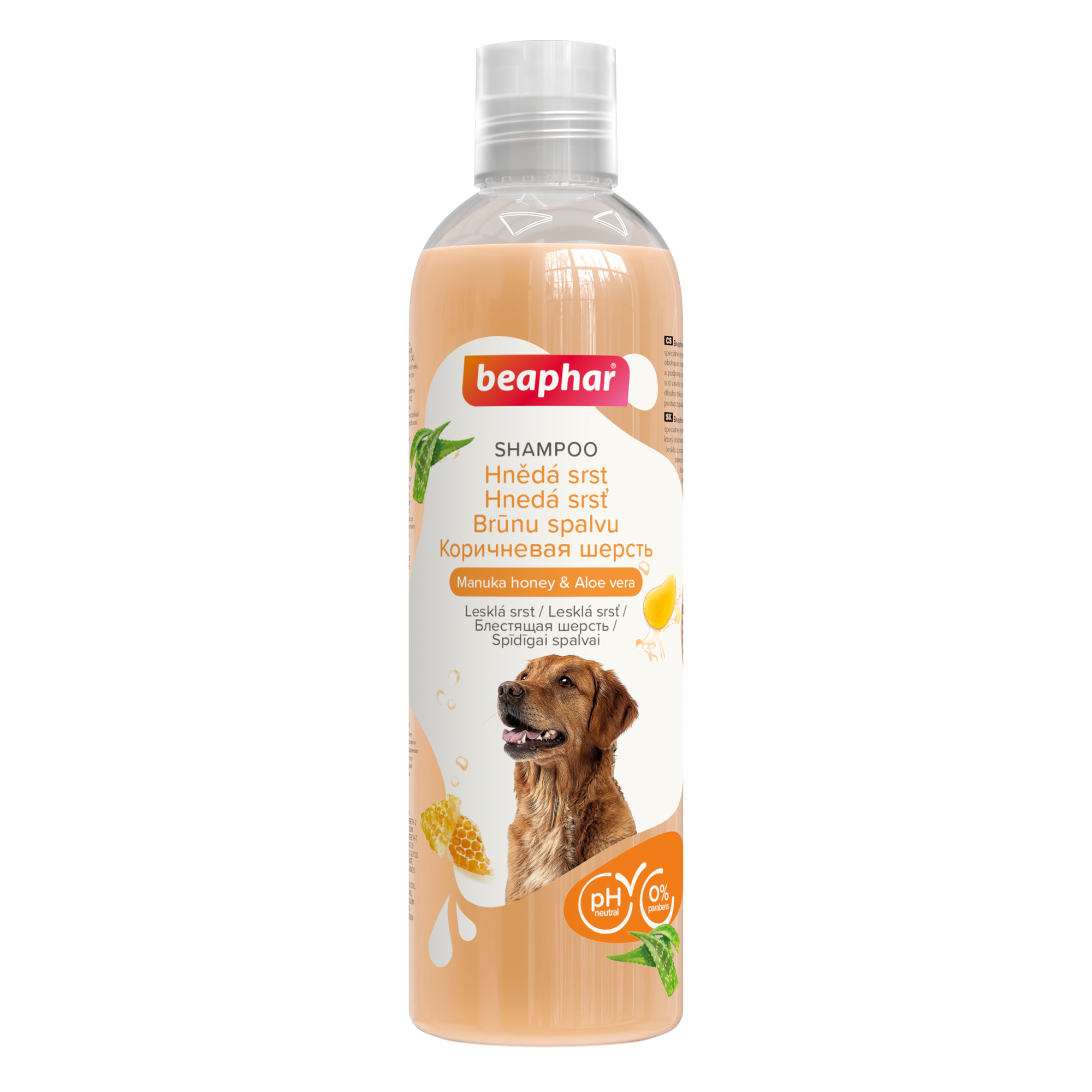 Šampon pro hnědou srst