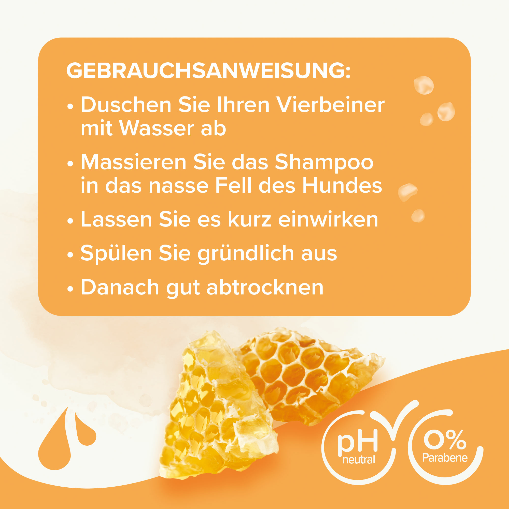 Shampoo für Braunes Fell, 250ml