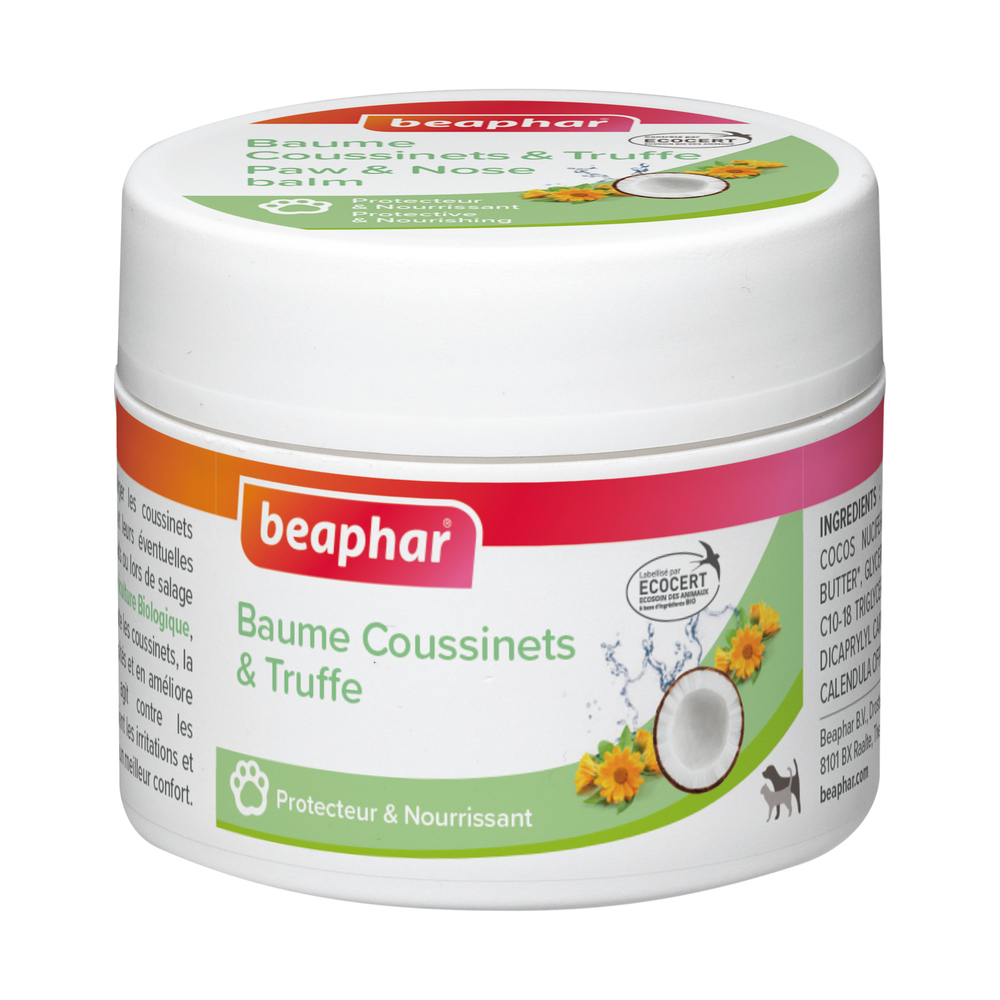 Baume Coussinets & Truffe pour Chien et Chat labellisé ECOCERT - 50 ml