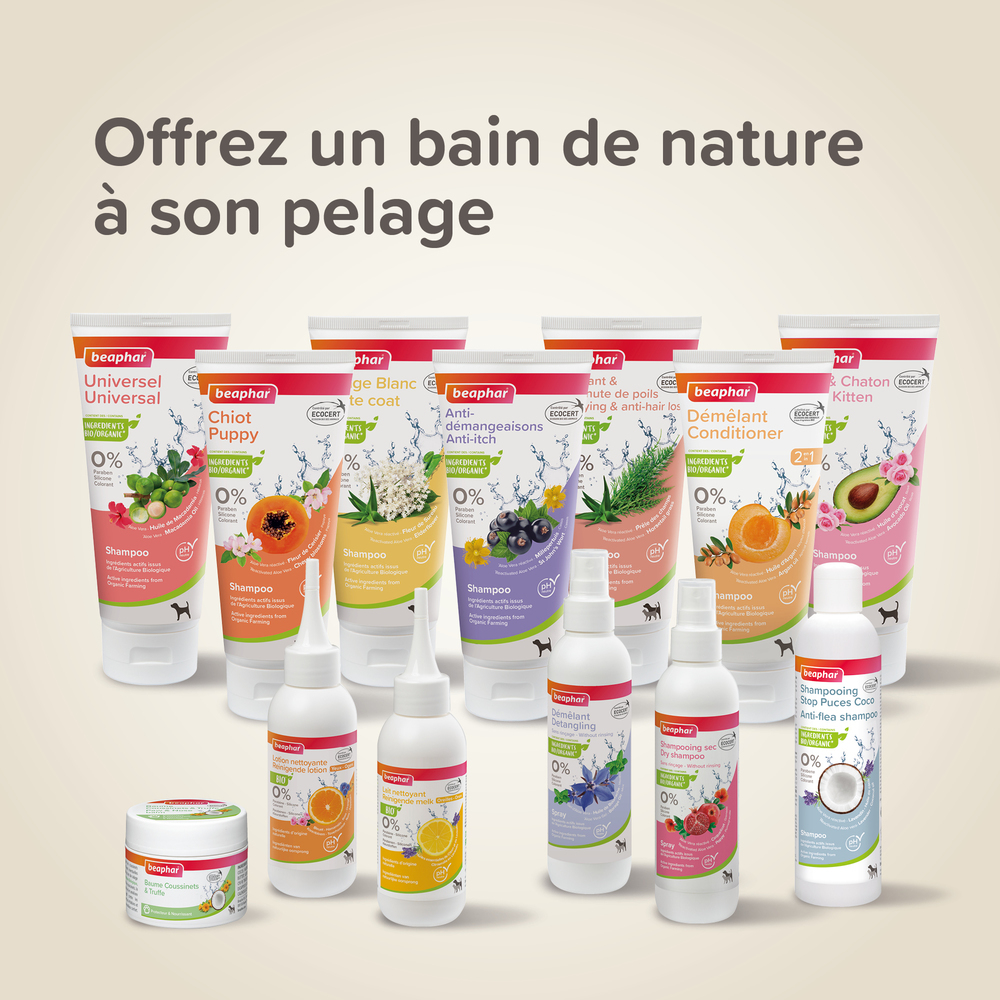 Baume Coussinets & Truffe pour Chien et Chat labellisé ECOCERT - 50 ml