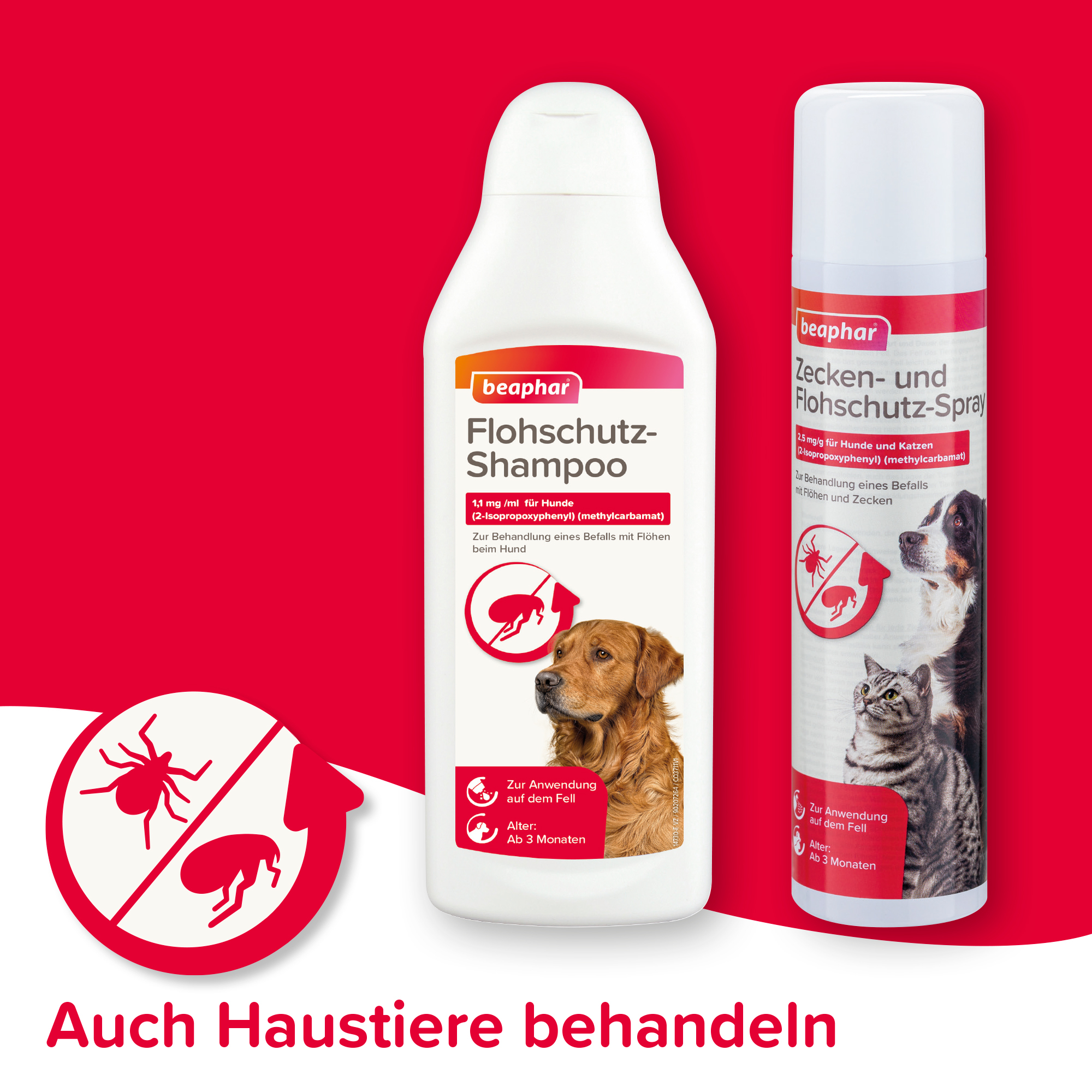Zecken- und Flohschutz-Spray, 250ml