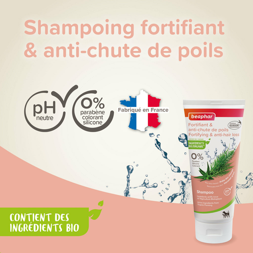 Shampooing fortifiant & anti-chute de poils