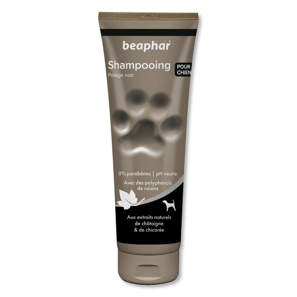 Shampooing premium Empreinte - Pour pelage noir extraits naturels de châtaigne & de chicorée - 250 ml