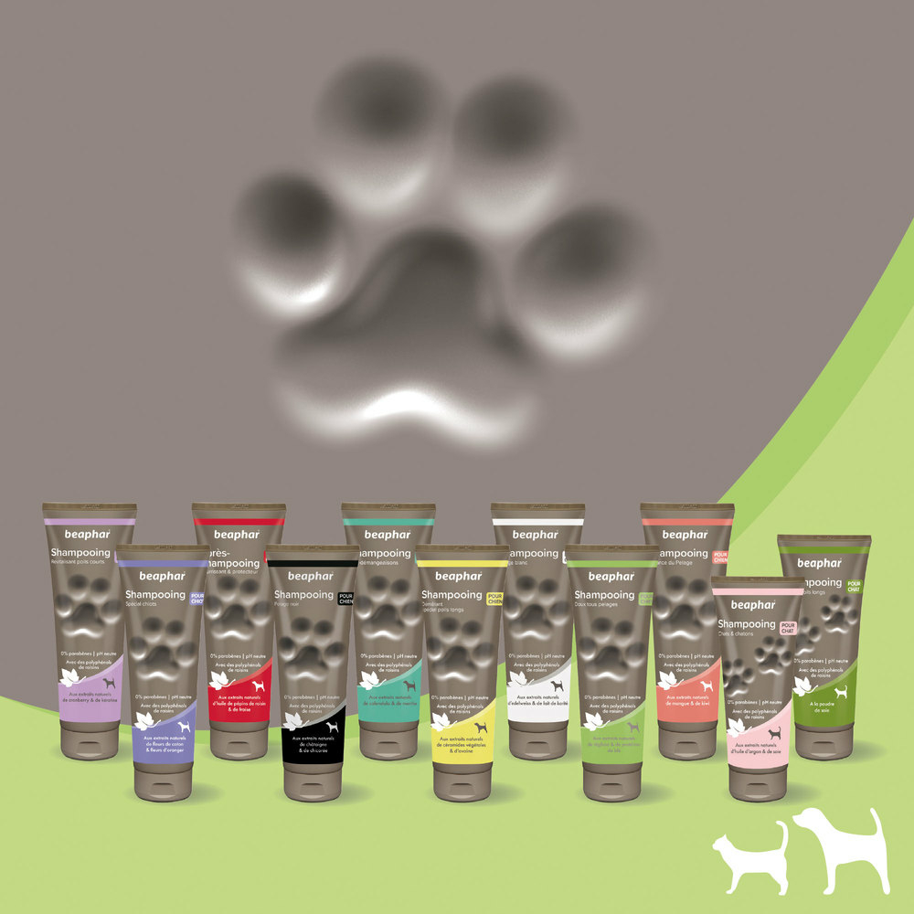 Shampooing premium Empreinte - Doux tous pelages extraits naturels de réglisse & de protéines de blé - 250 ml