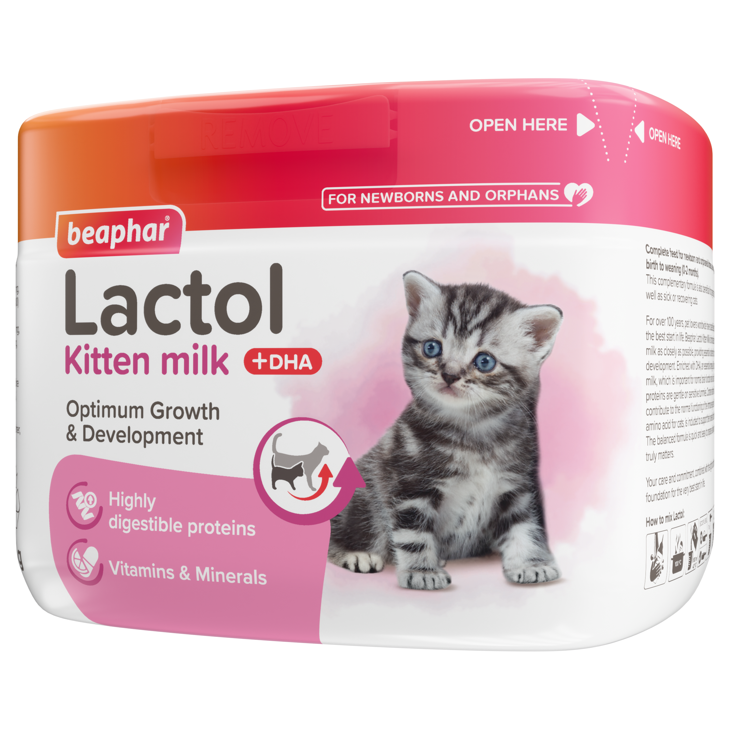 Beaphar Lactol Milk Replacer for Kittens 250g - Beaphar