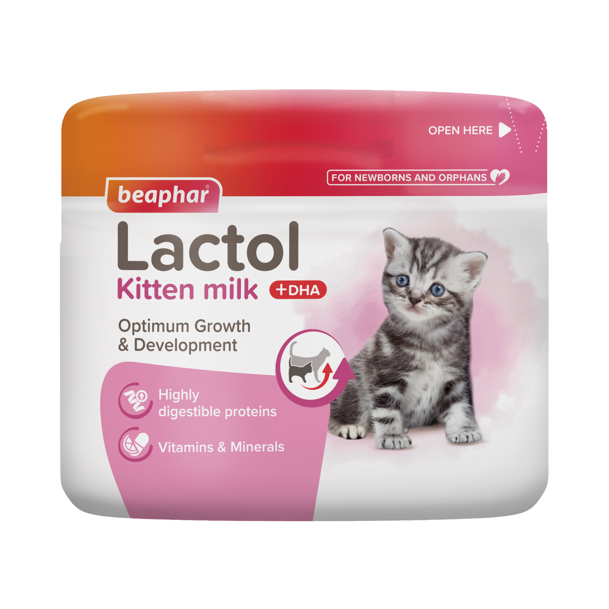 Beaphar Lactol Milk Replacer for Kittens – 250g