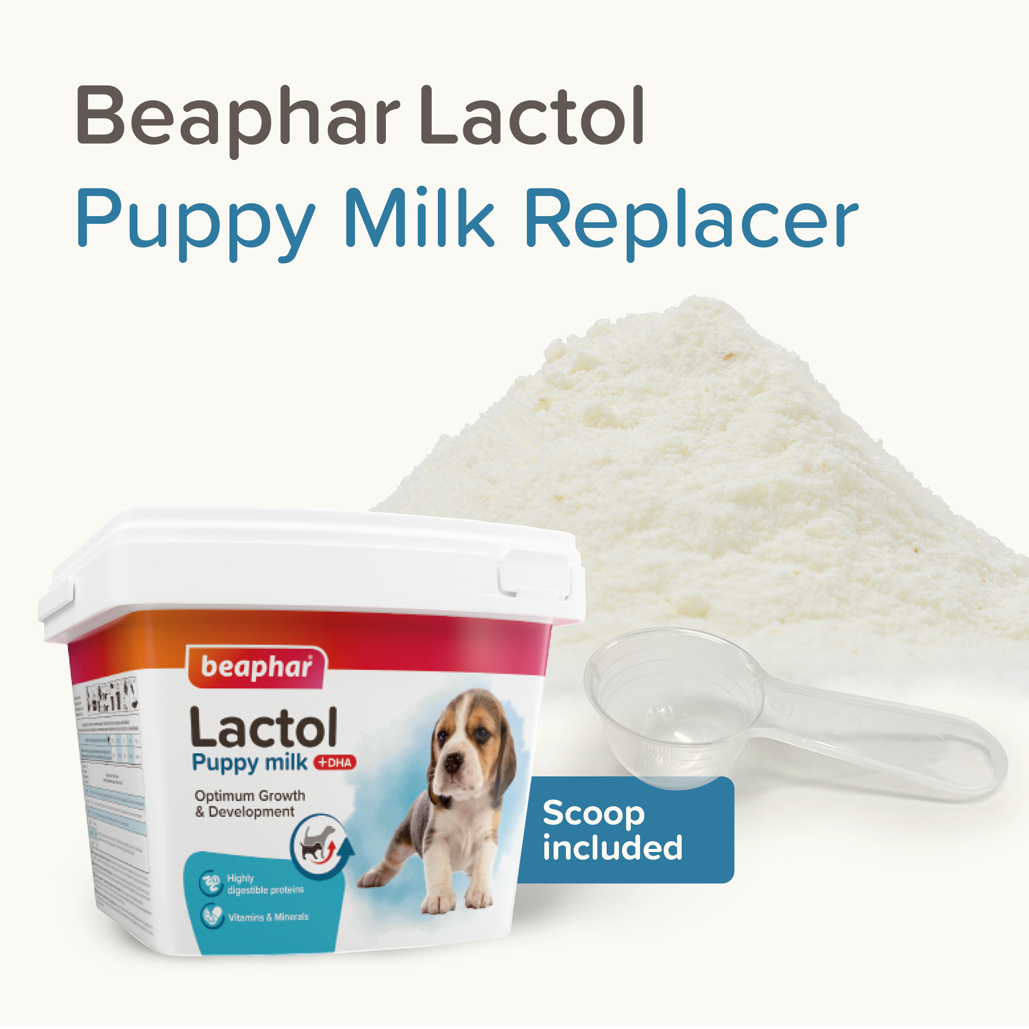 Beaphar Lactol Milk Replacer for Puppies – 1kg
