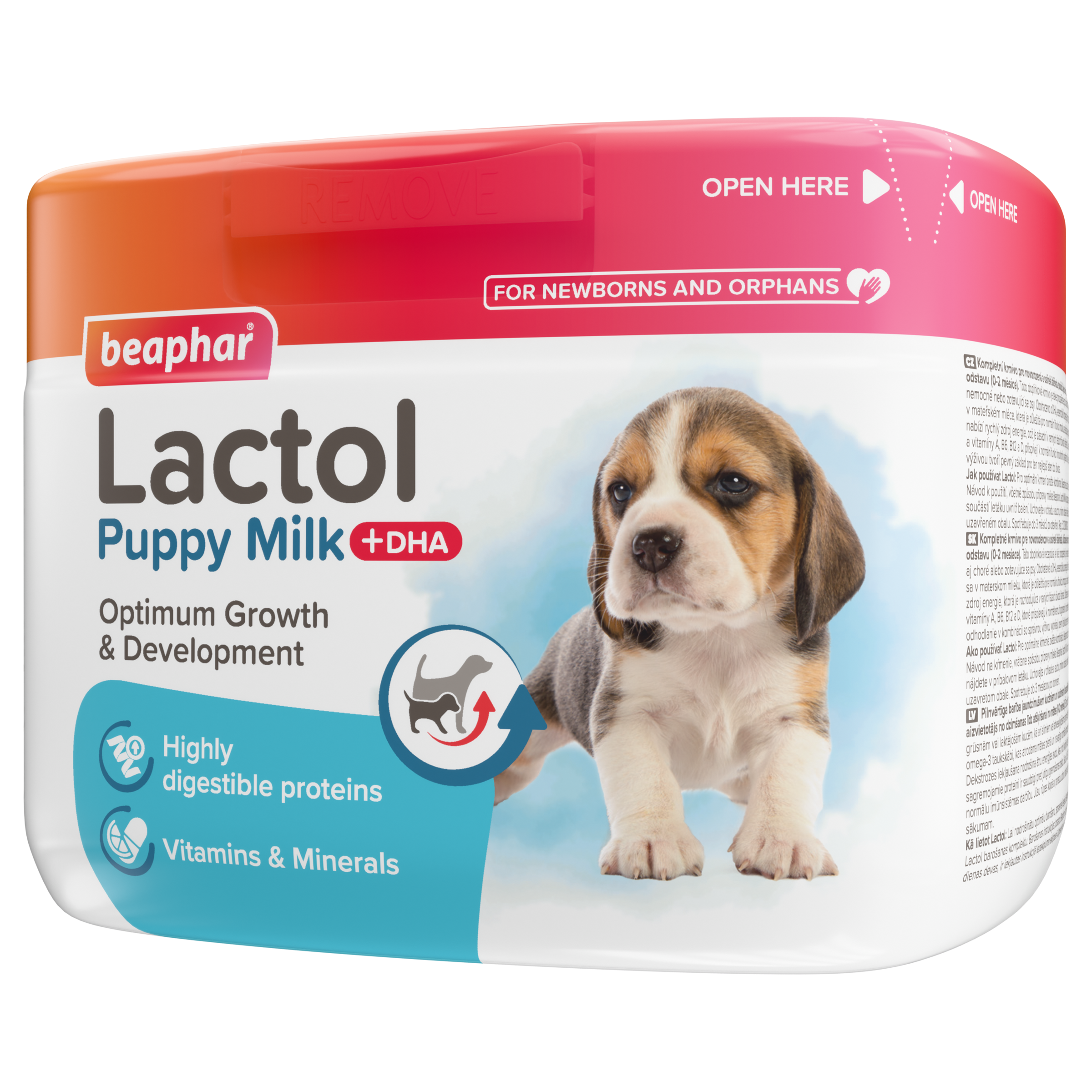 Unikátní náhražka mateřského mléka Lactol Puppy Milk