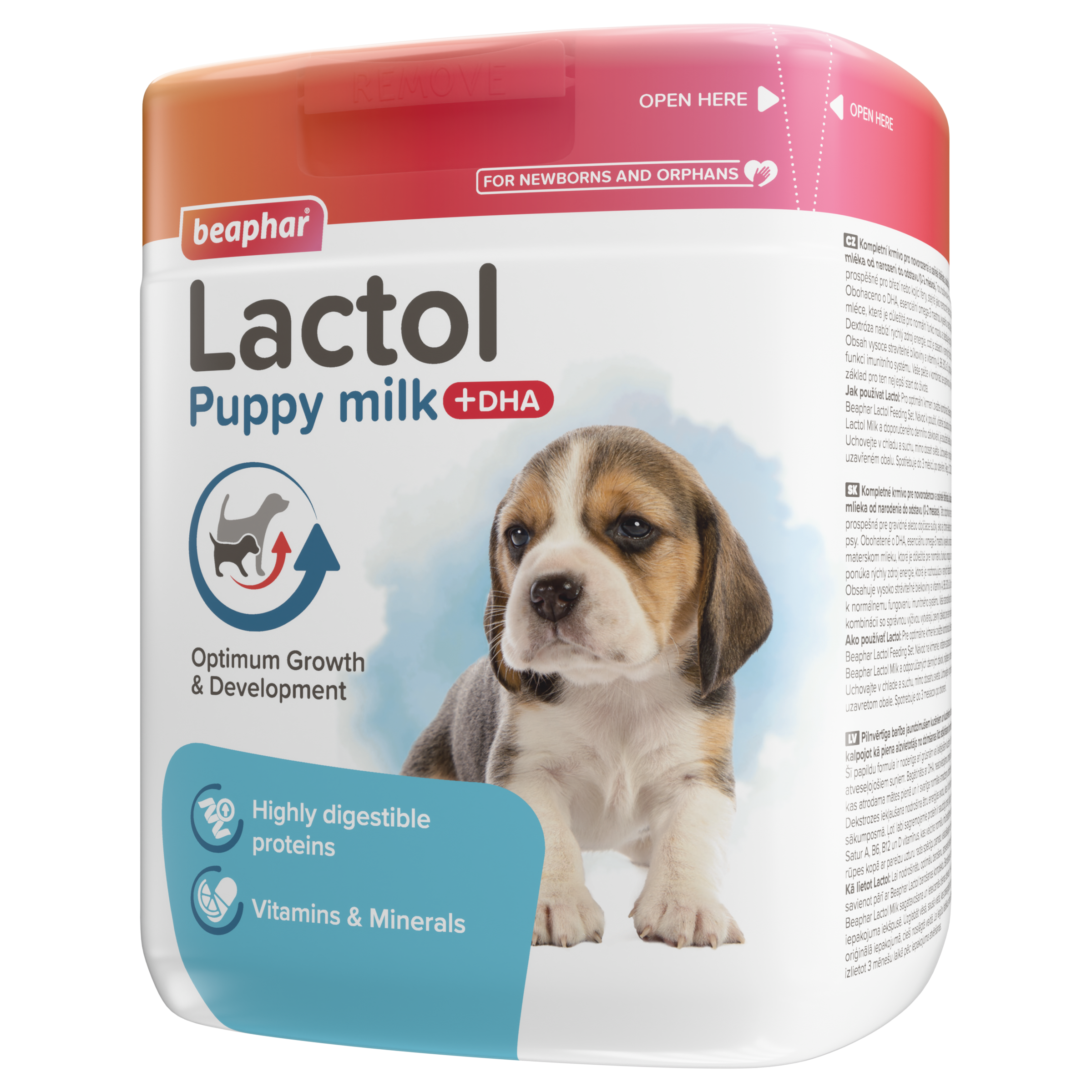 Unikátní náhražka mateřského mléka Lactol Puppy Milk