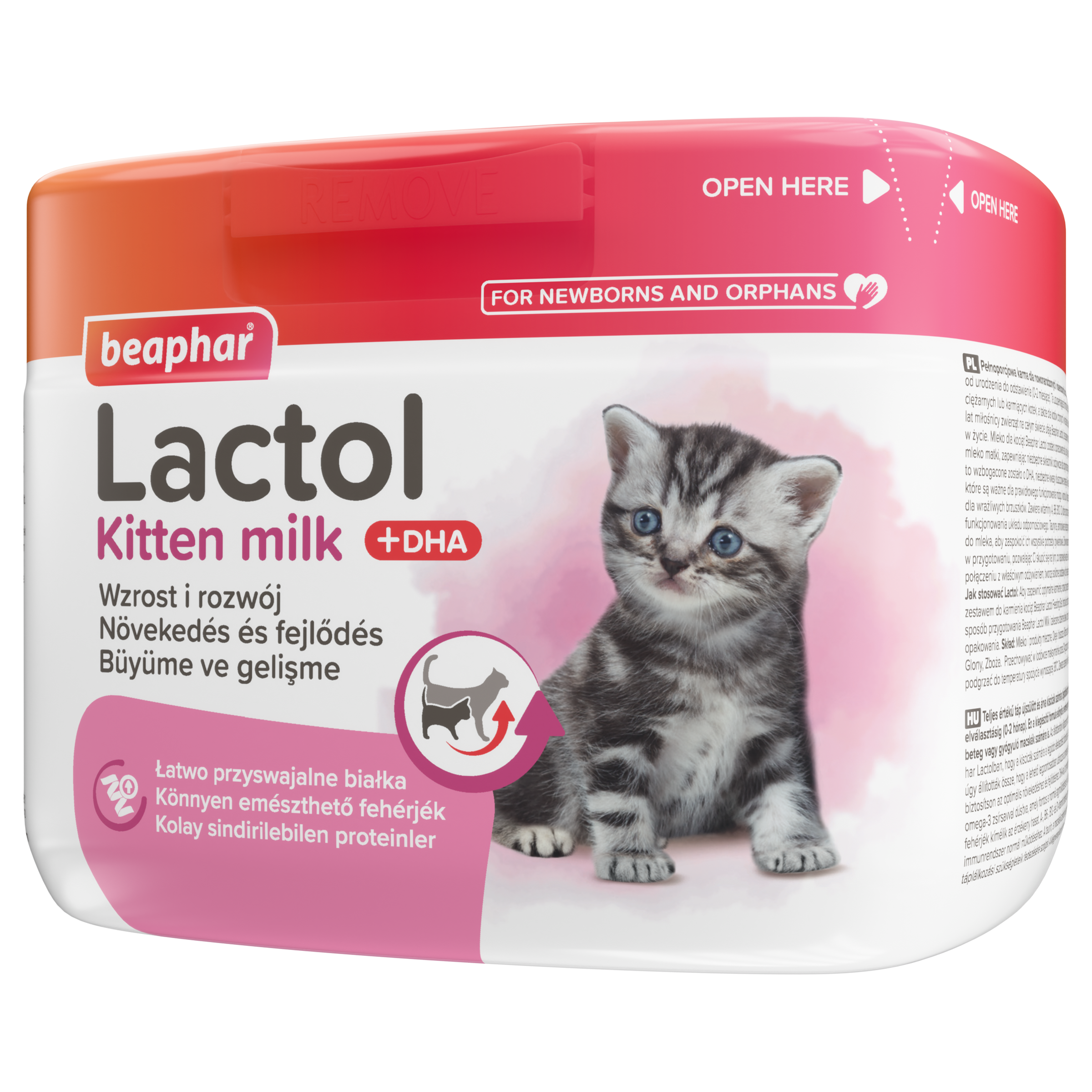 LACTOL - KITTY MILK 250G - pokarm mlekozastępczy dla kociąt