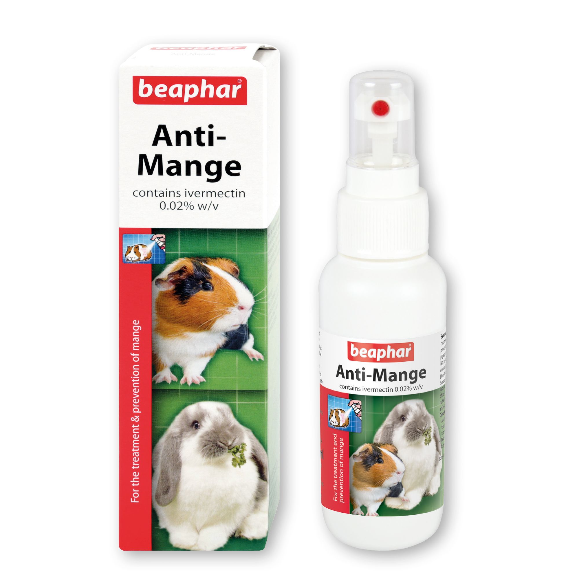 Beaphar Anti-Mange Spray for Rabbits & Guinea Pigs