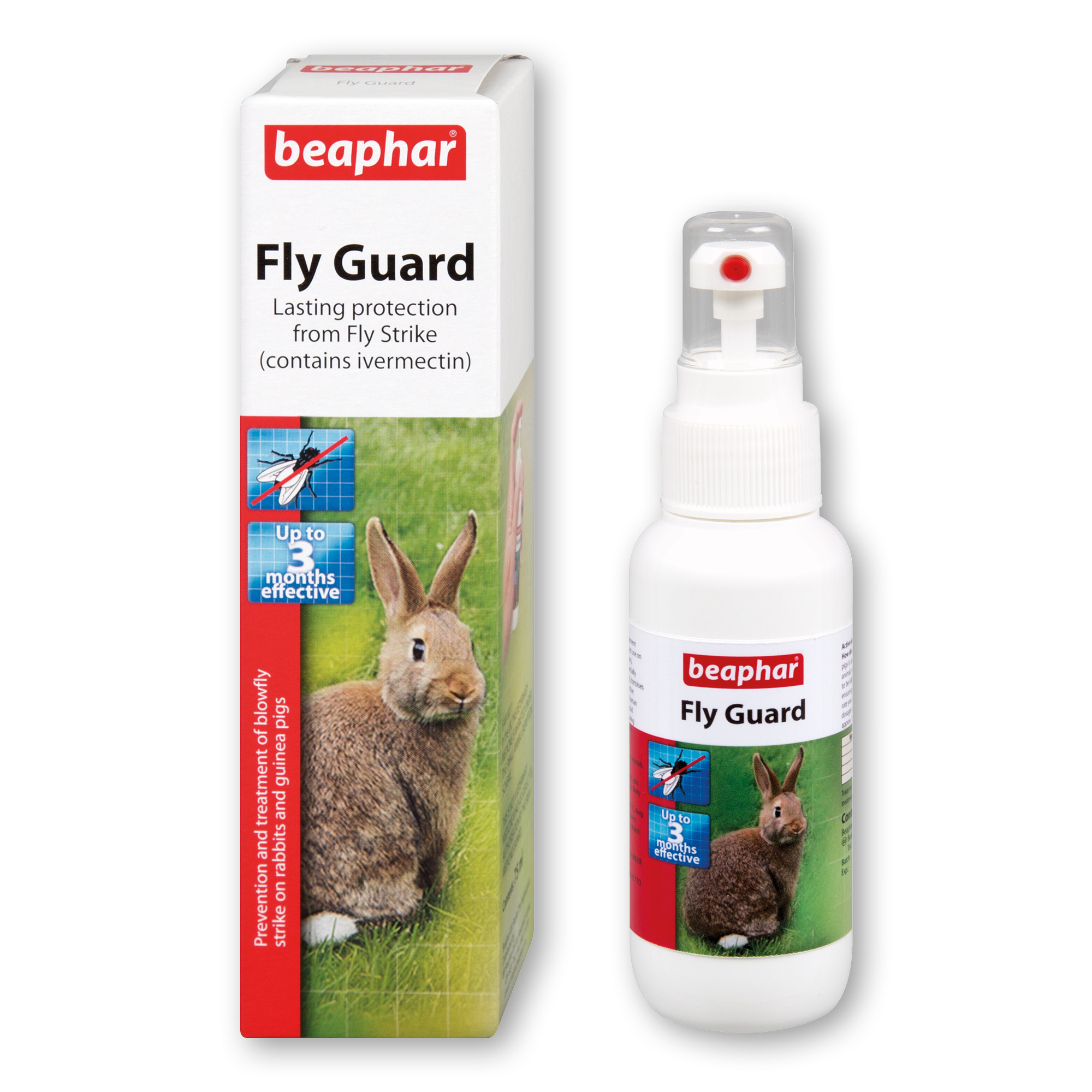 Beaphar Fly Guard Spray for Rabbits and Guinea Pigs – 75ml