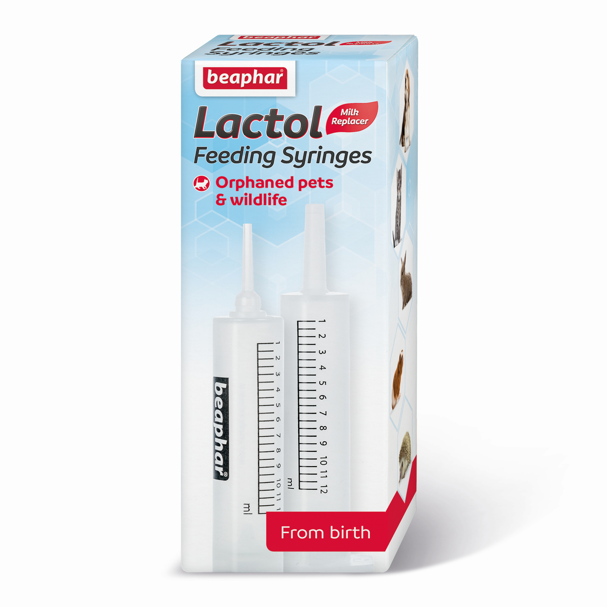 Lactol Milk Replacer Feeding Syringes for Small animals