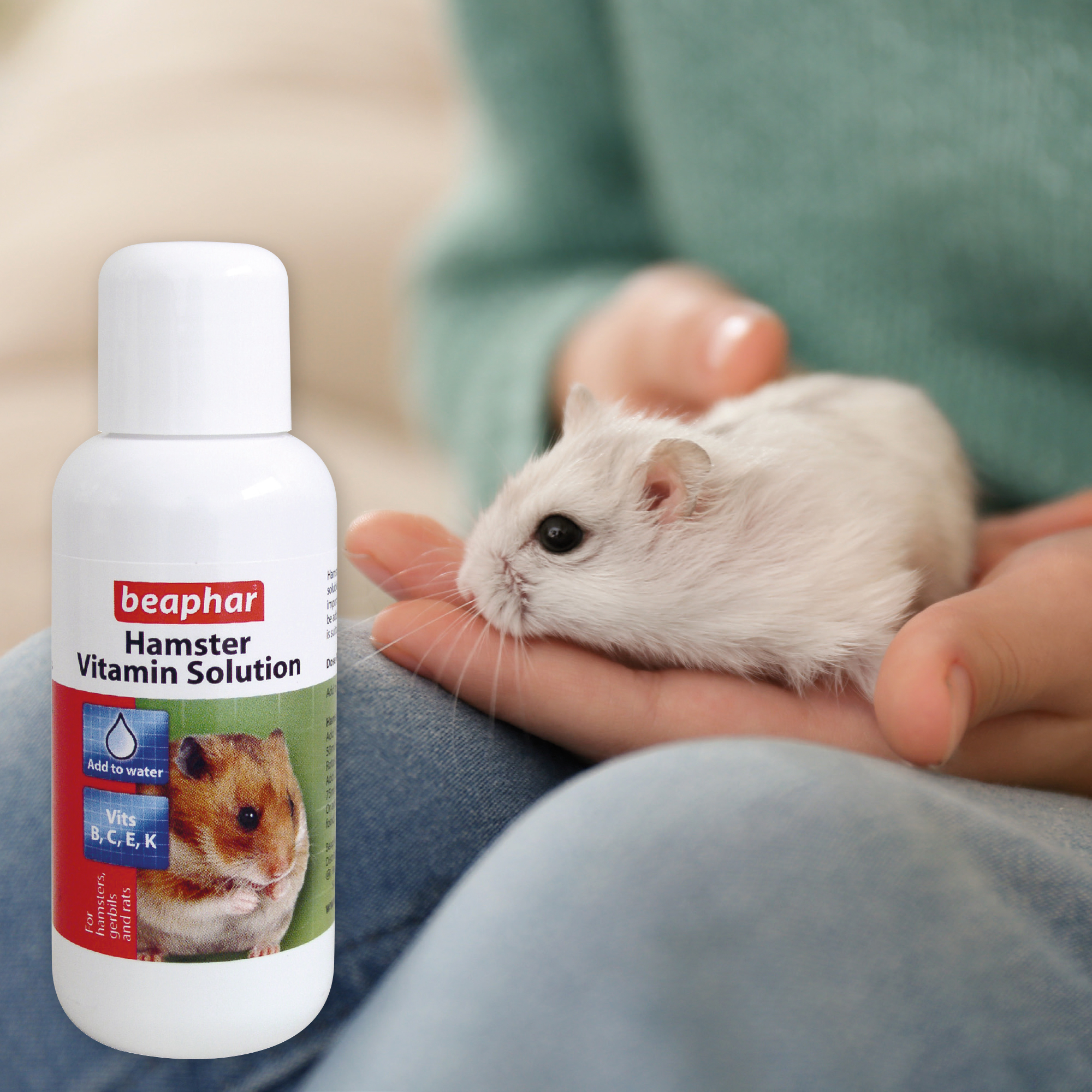 Beaphar Vitamin Liquid Solution for Hamsters, Gerbils & Rats
