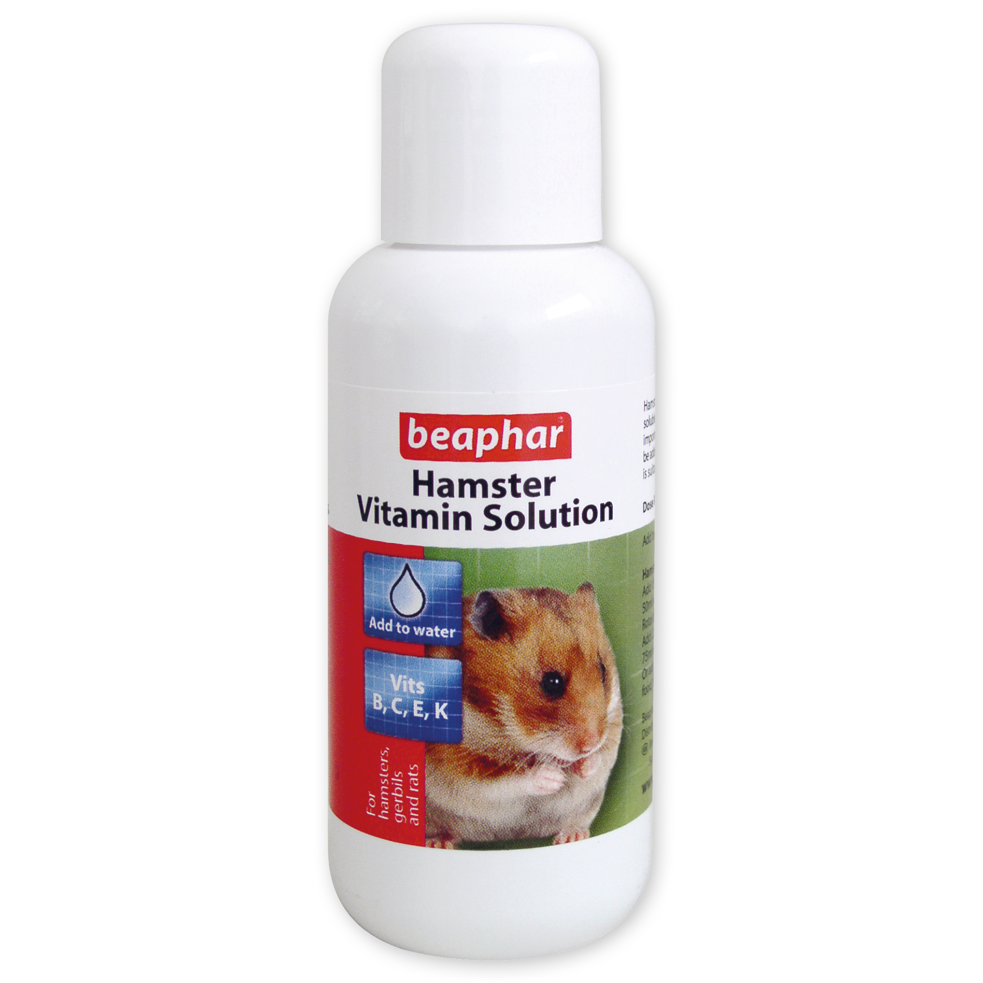 Beaphar Multi-Vitamin Supplement for Hamsters, Gerbils and Rats, 75ml