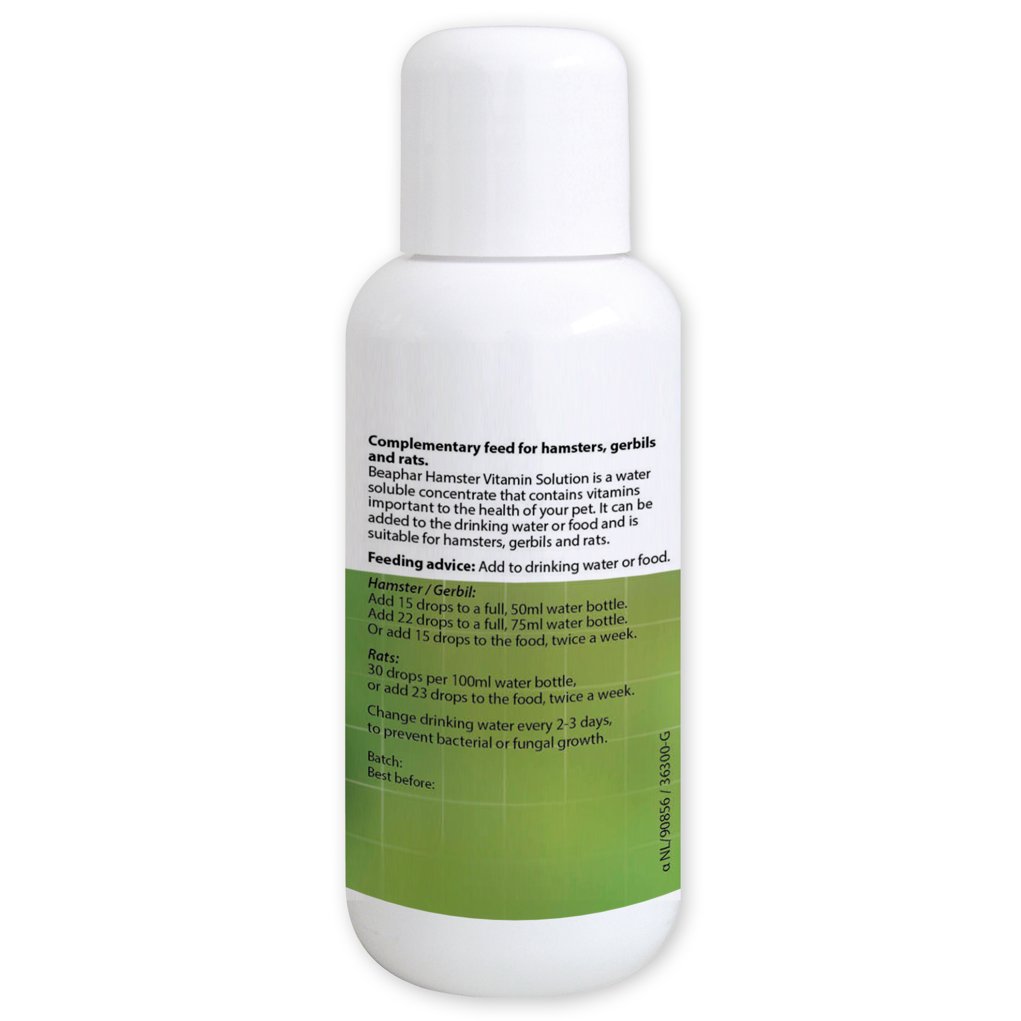 Beaphar Multi-Vitamin Supplement for Hamsters, Gerbils and Rats, 75ml