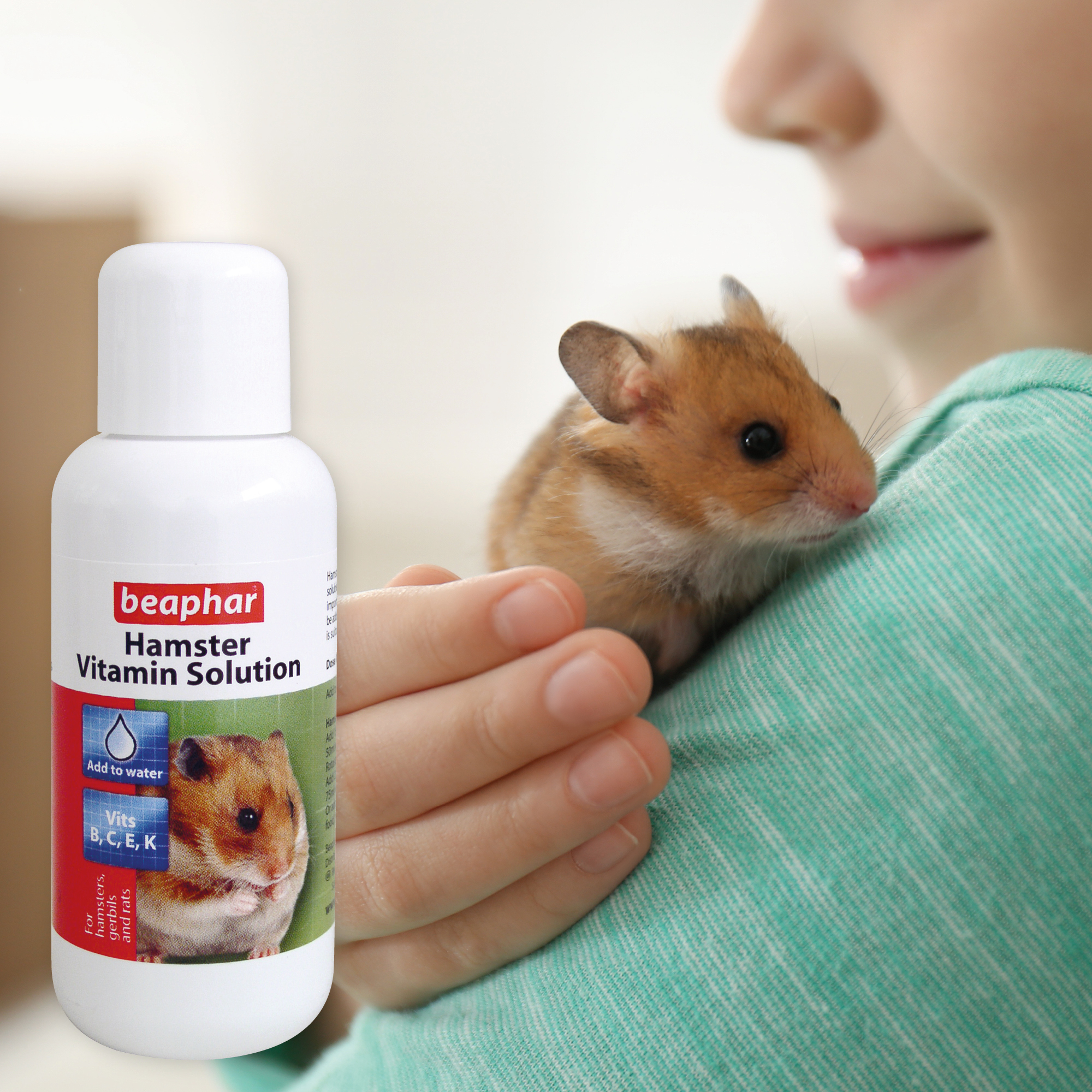 Beaphar Multi-Vitamin Supplement for Hamsters, Gerbils and Rats, 75ml