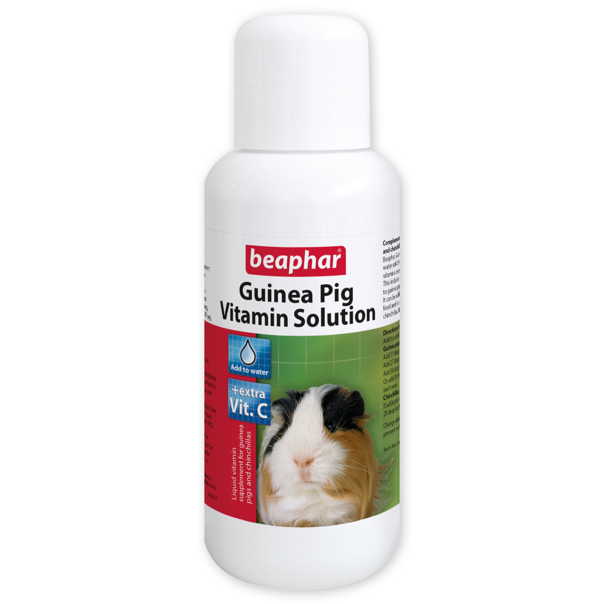 Beaphar Multi-Vitamin Supplement for Guinea Pigs and Chinchillas, 100ml