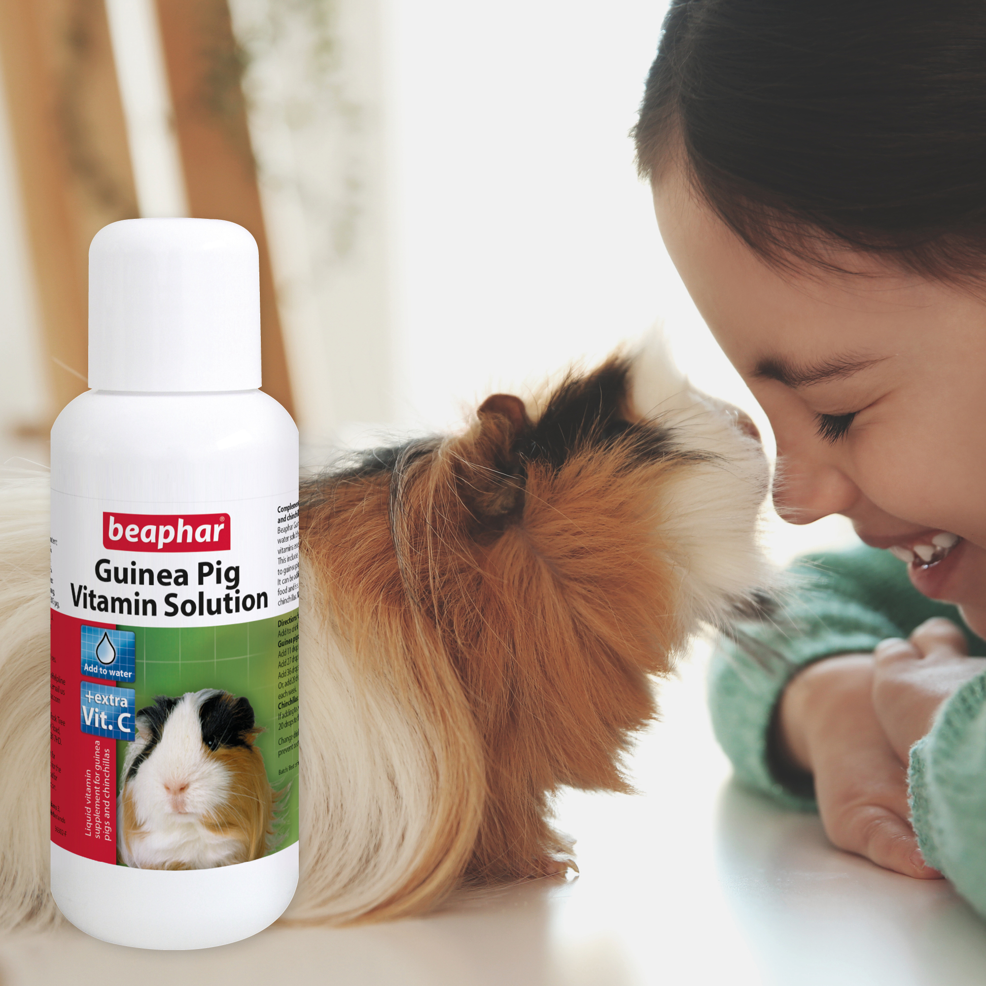 Beaphar Multi-Vitamin Supplement for Guinea Pigs and Chinchillas, 100ml