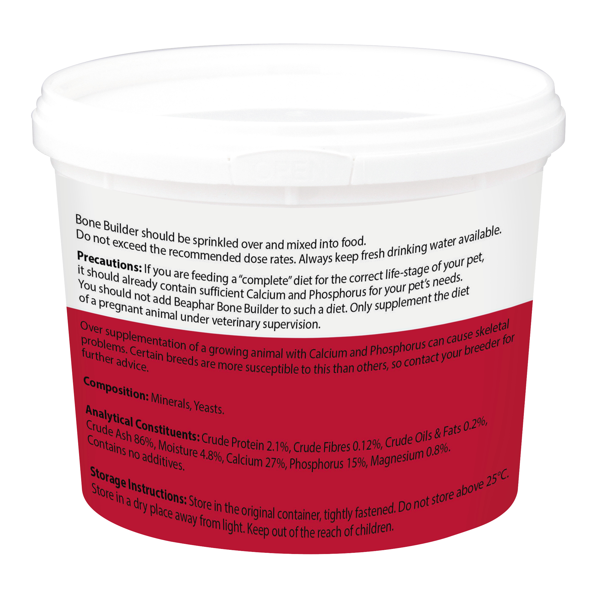 Beaphar Bone Builder for Cats and Dogs, 500g