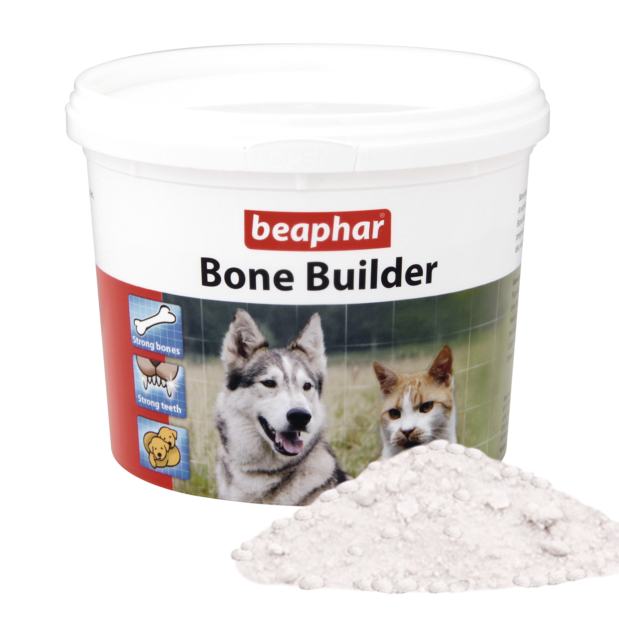Beaphar Bone Builder for Cats and Dogs, 500g