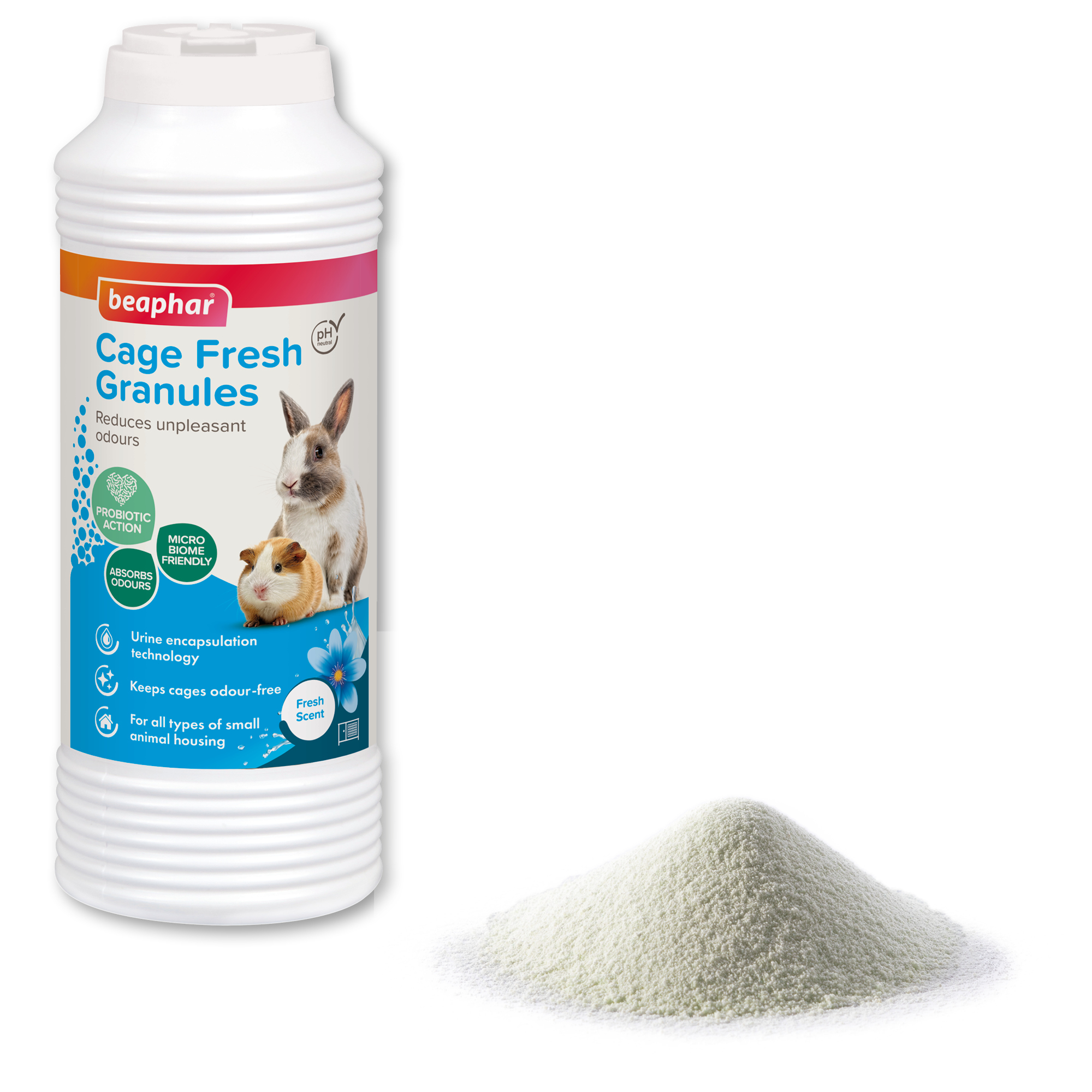Beaphar Cage Fresh Granules for Cages, Hutches & Litter Trays – 600g