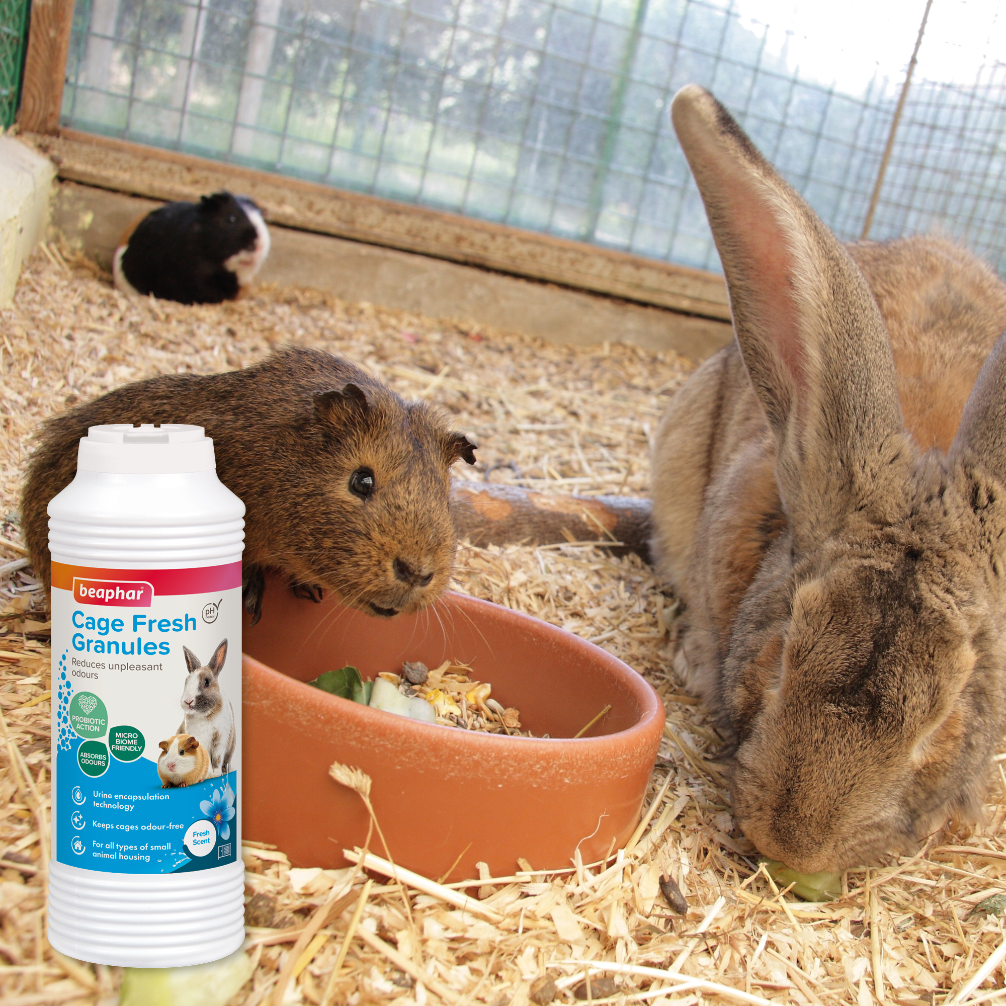 Beaphar Cage Fresh Granules for Cages, Hutches & Litter Trays – 600g