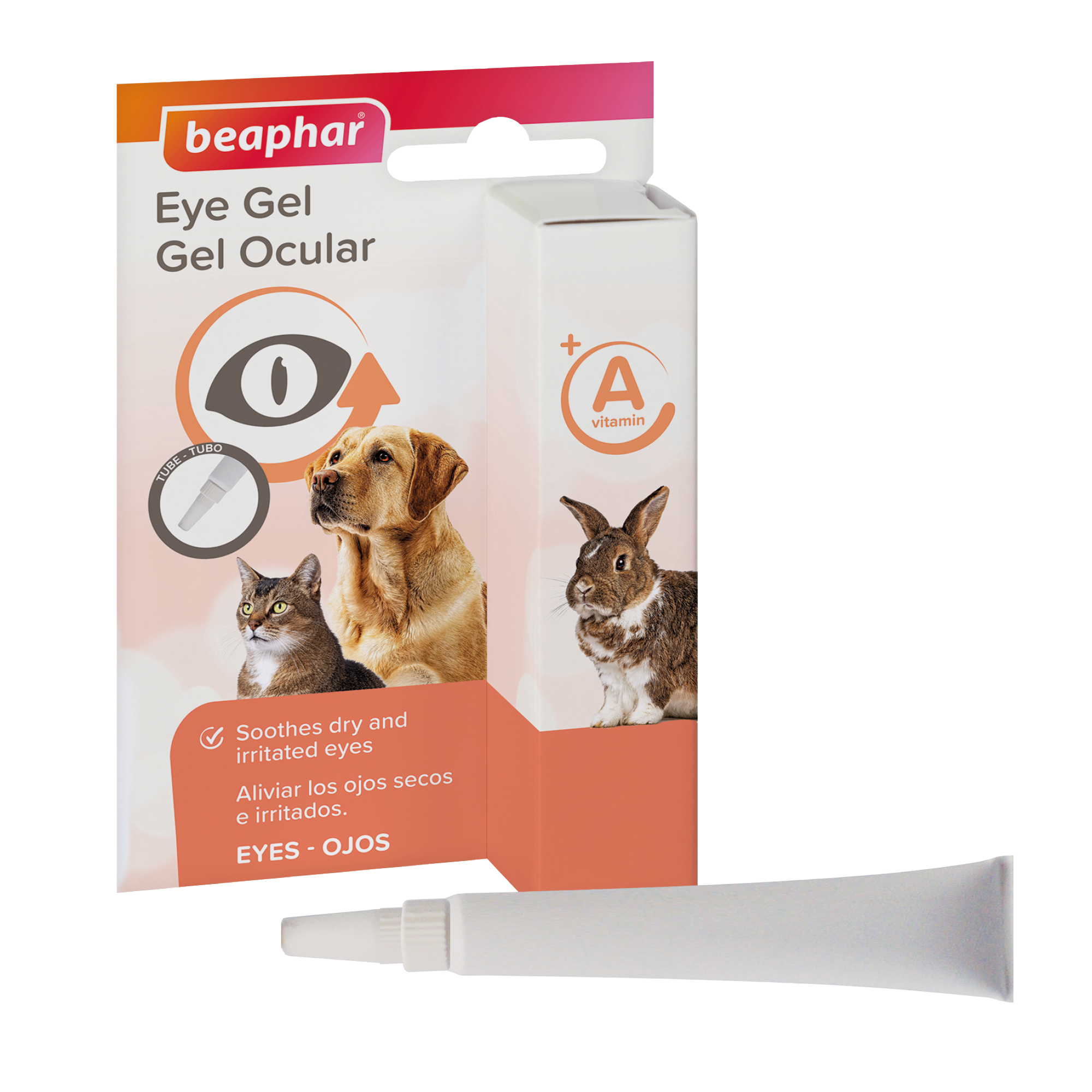 Beaphar Eye Gel for Cats, Dogs and Small Animals 5ml