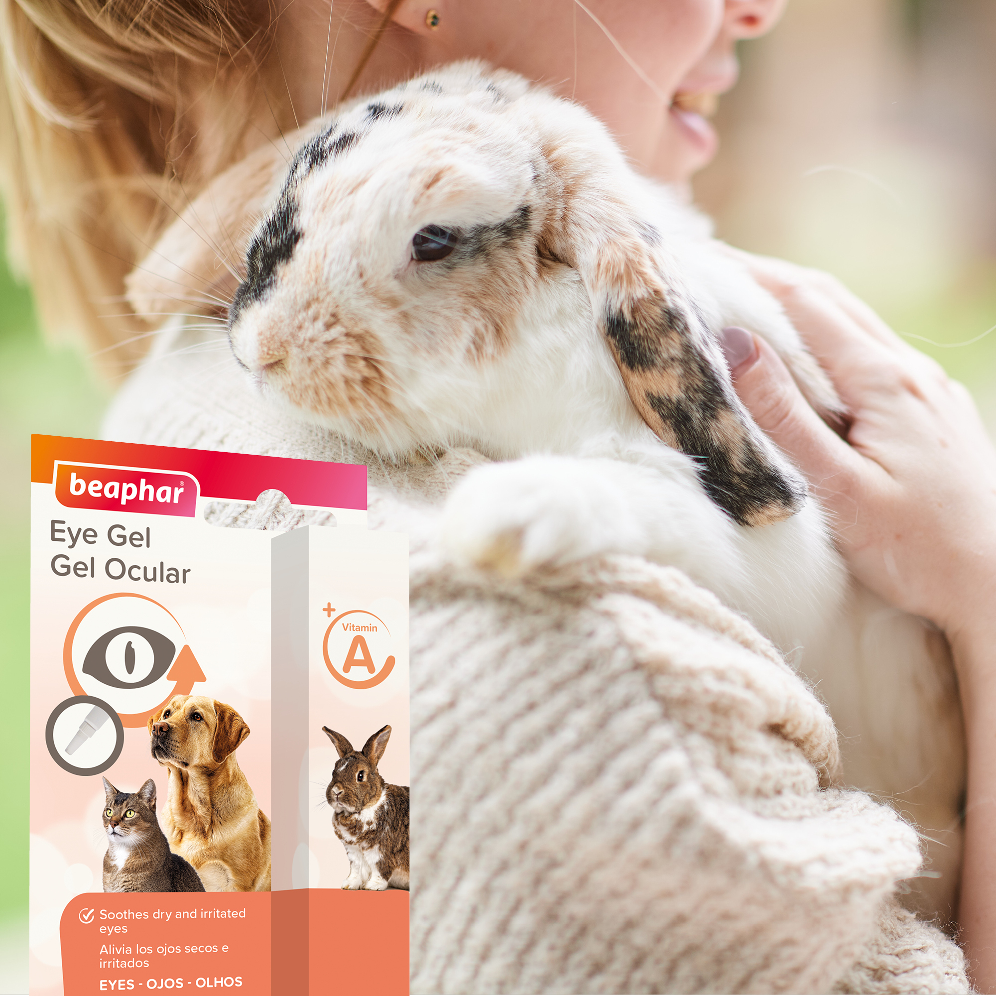 Beaphar Eye Gel for Cats, Dogs and Small Animals 5ml