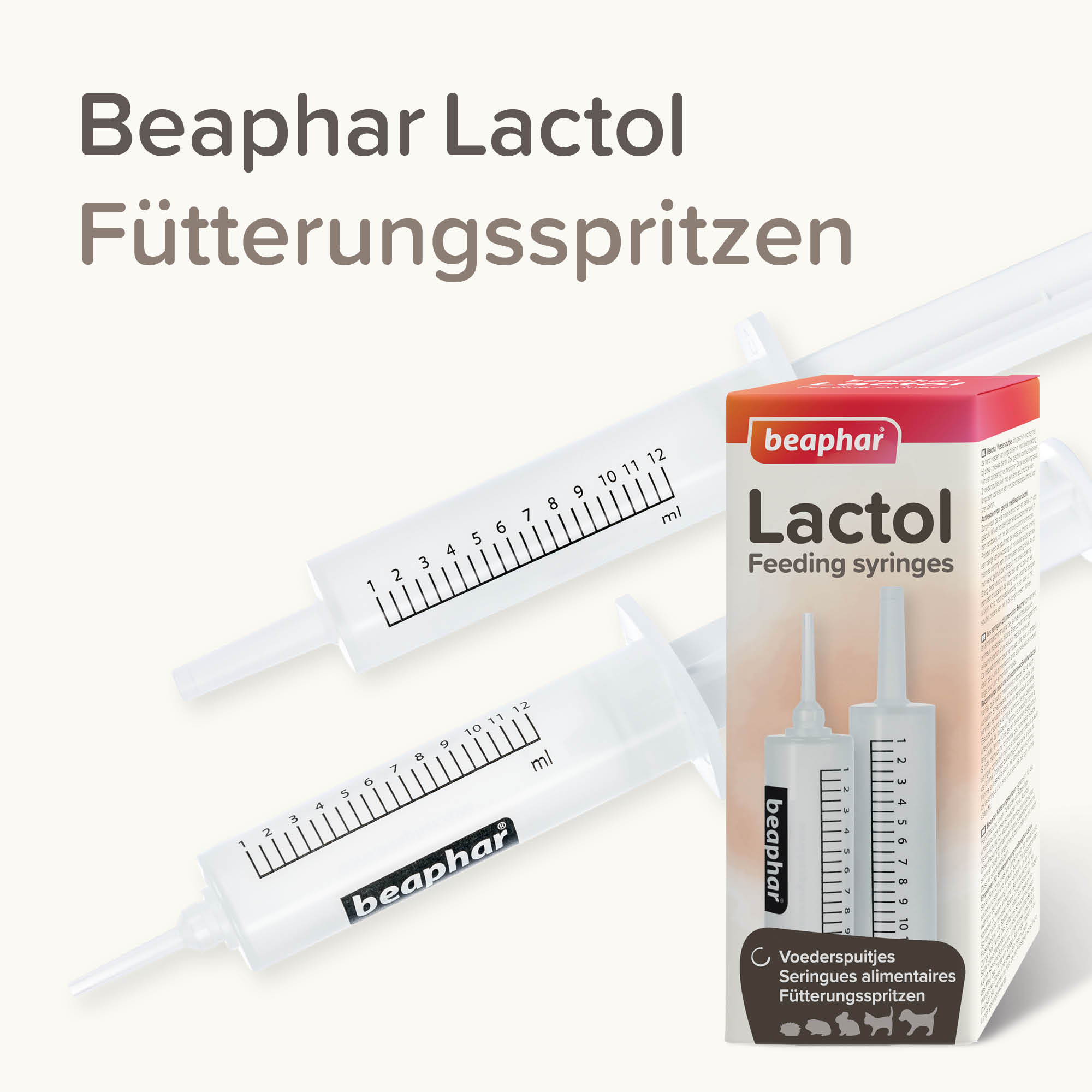 Lactol Fütterungsspritzen, 2 St.