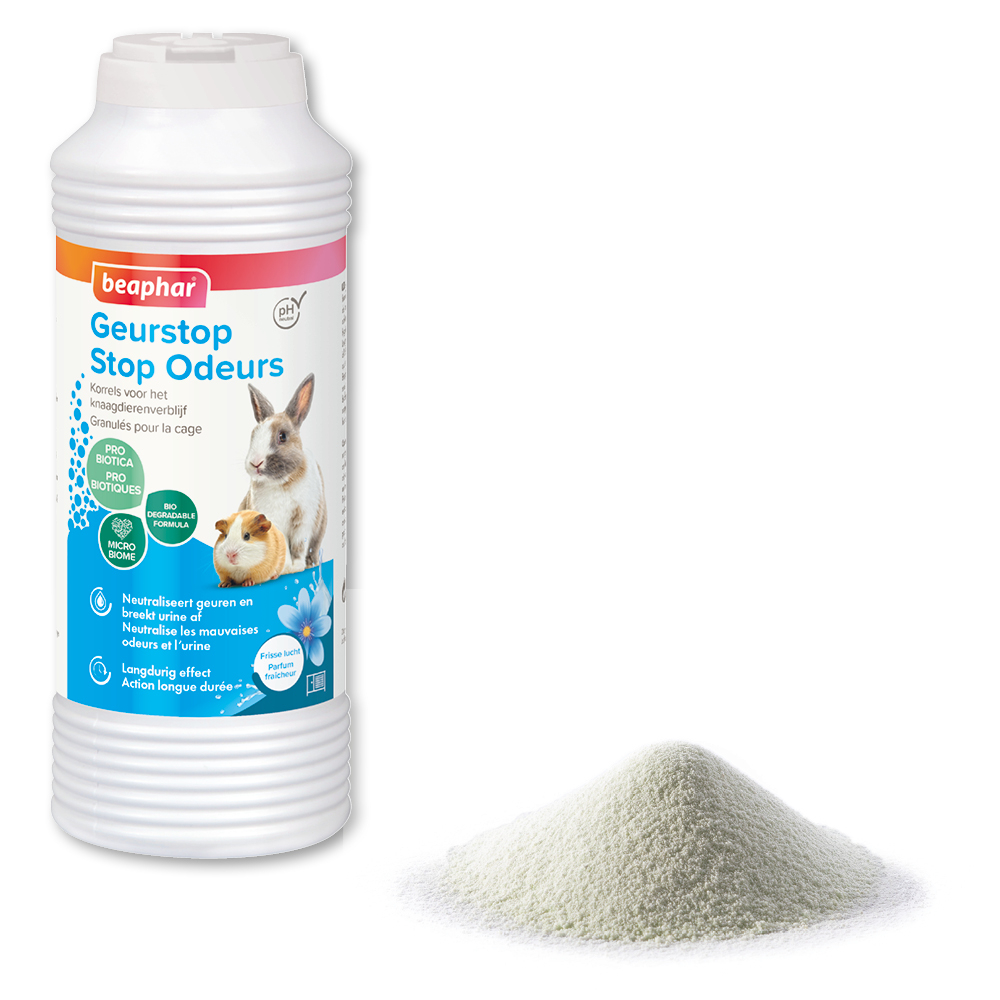 Stop Odeurs, granulés pour la cage