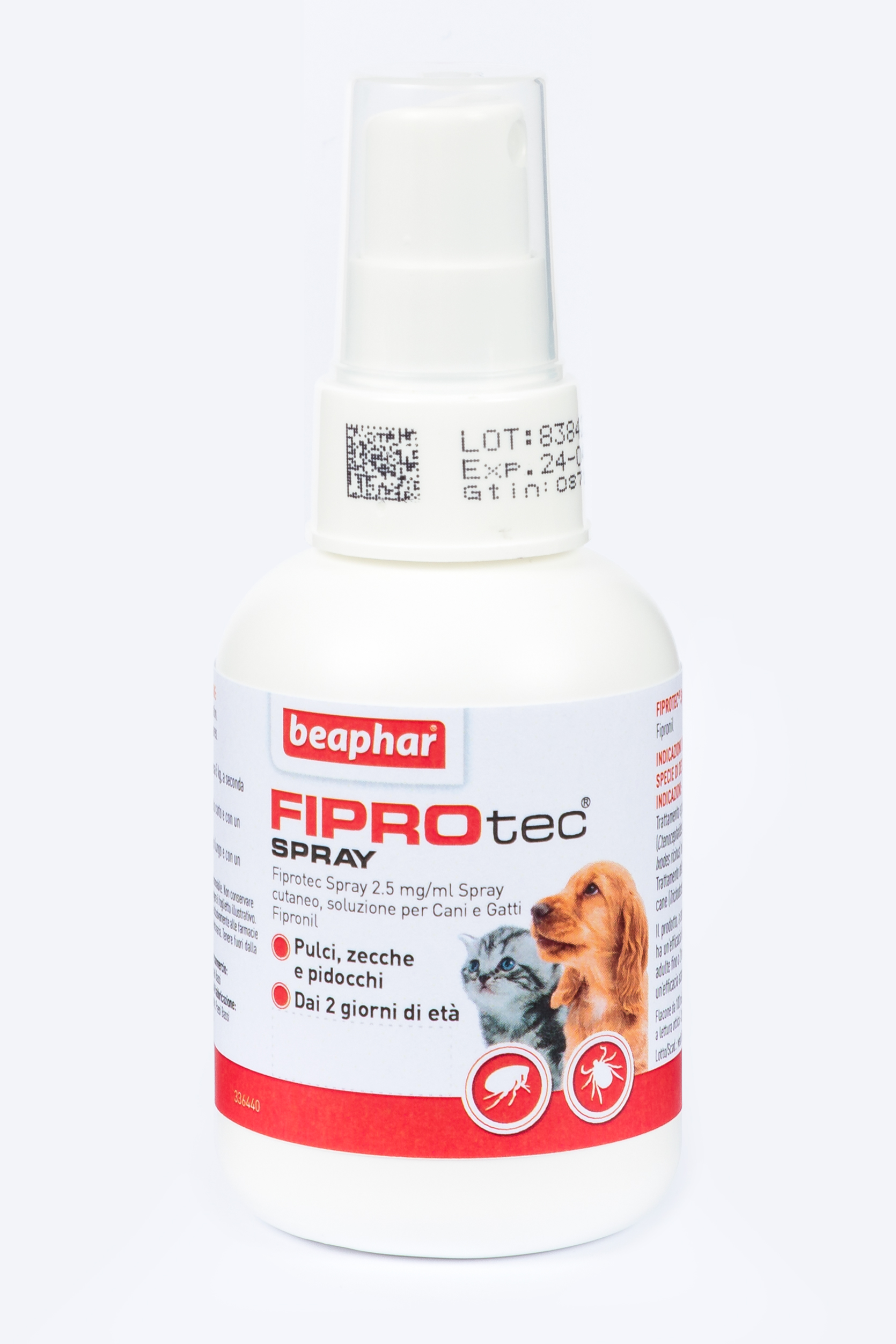 Fiprotec Spray Cane/Gatto 100ml