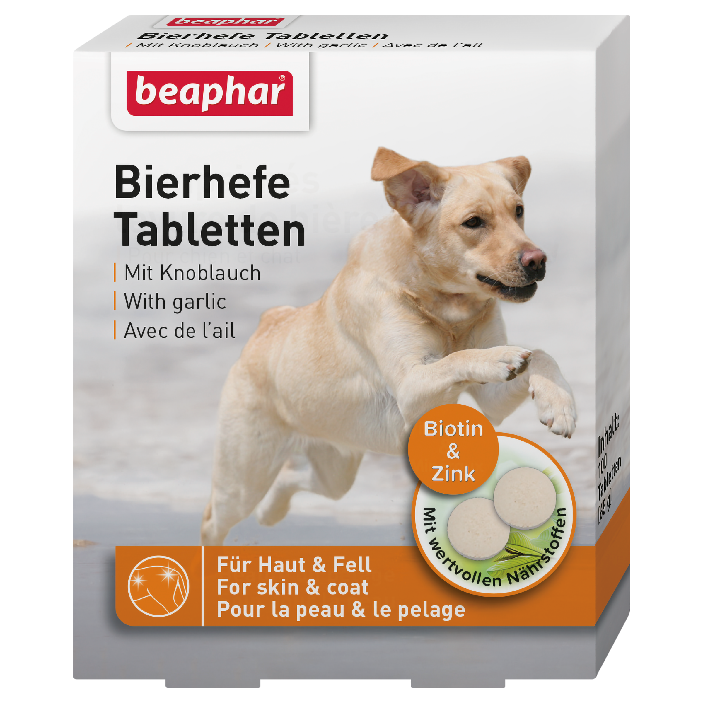 Beaphar Bierhefe Tabletten, 65g