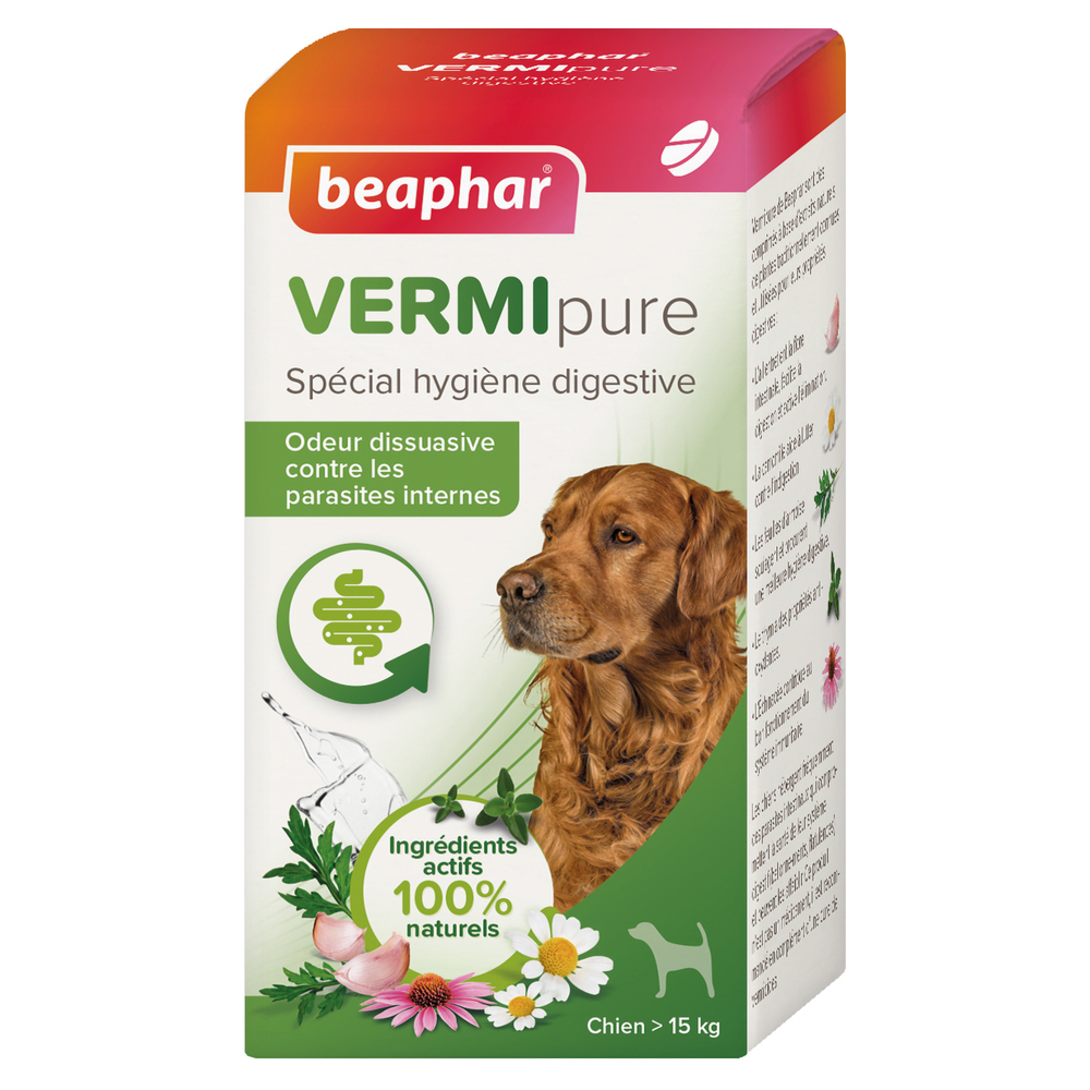 Vermipure, Comprimés pour chien de taille moyenne (> 15kg)