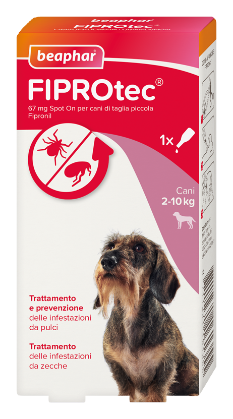 Fiprotec Cane Piccolo 1 pipetta