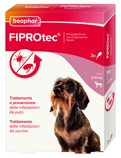 Fiprotec Cane piccolo 3 pipette