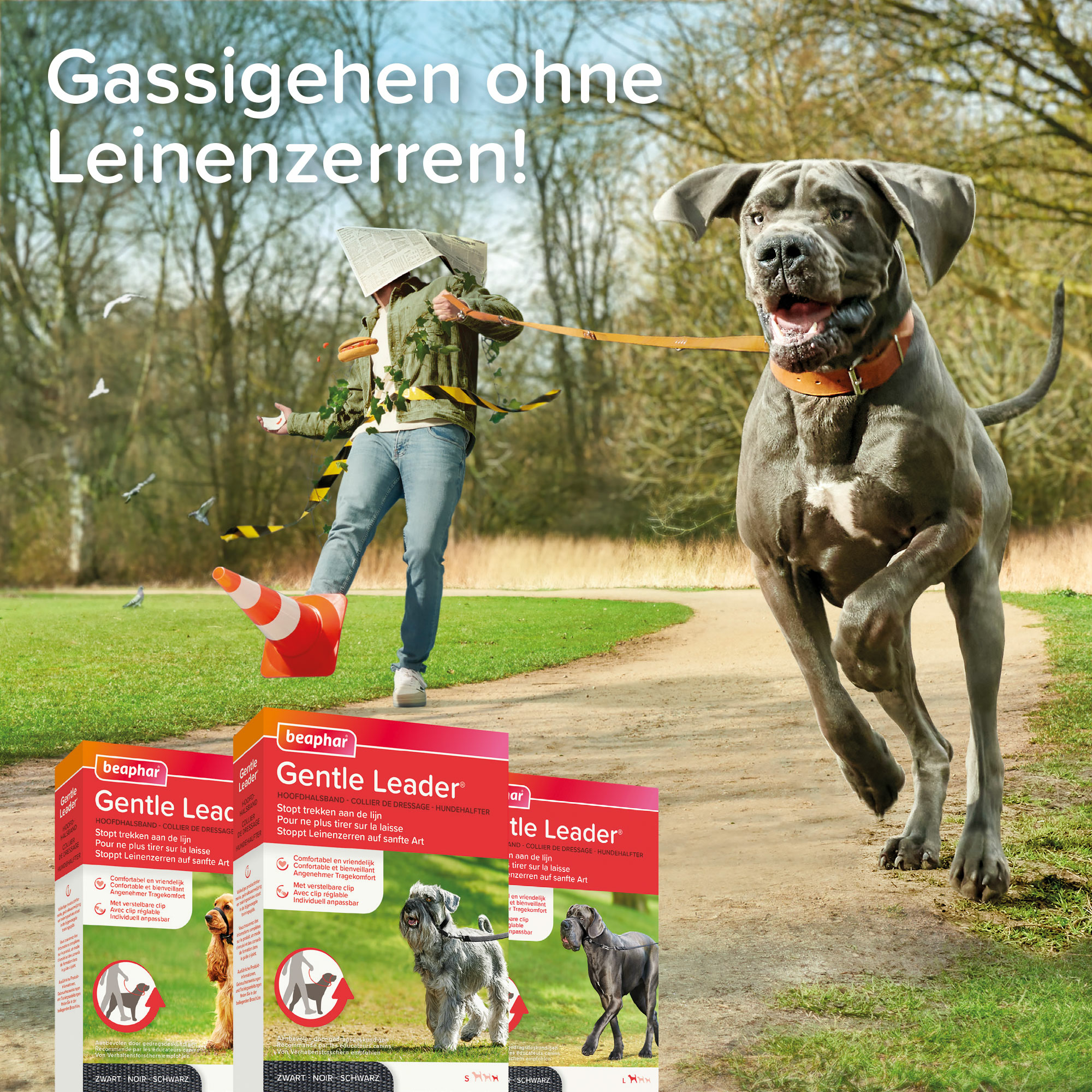 Gentle Leader®, Größe: S, Farbe: schwarz