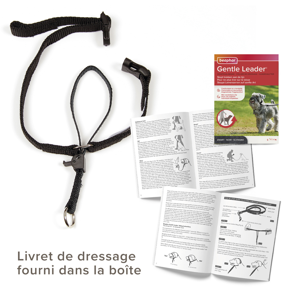 Gentle Leader, collier de dressage pour chien (S)
