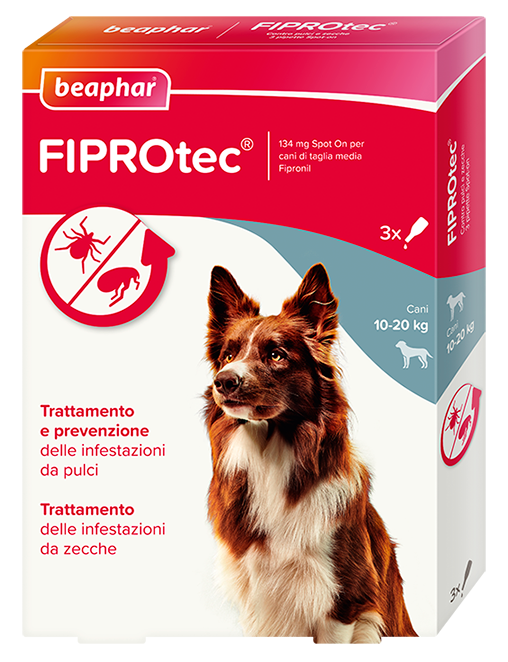 Fiprotec Cane Medio 3 pipette