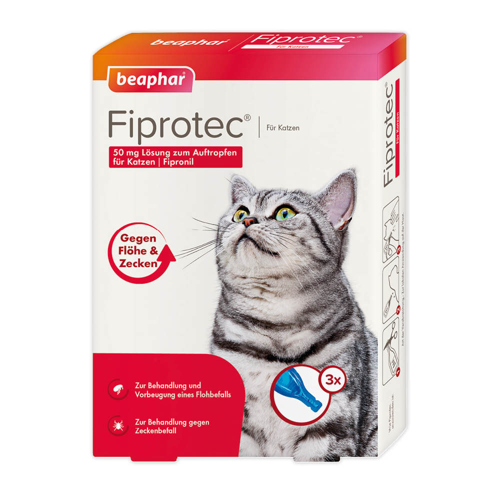 Fiprotec 50 mg Spot-On Lösung für Katzen