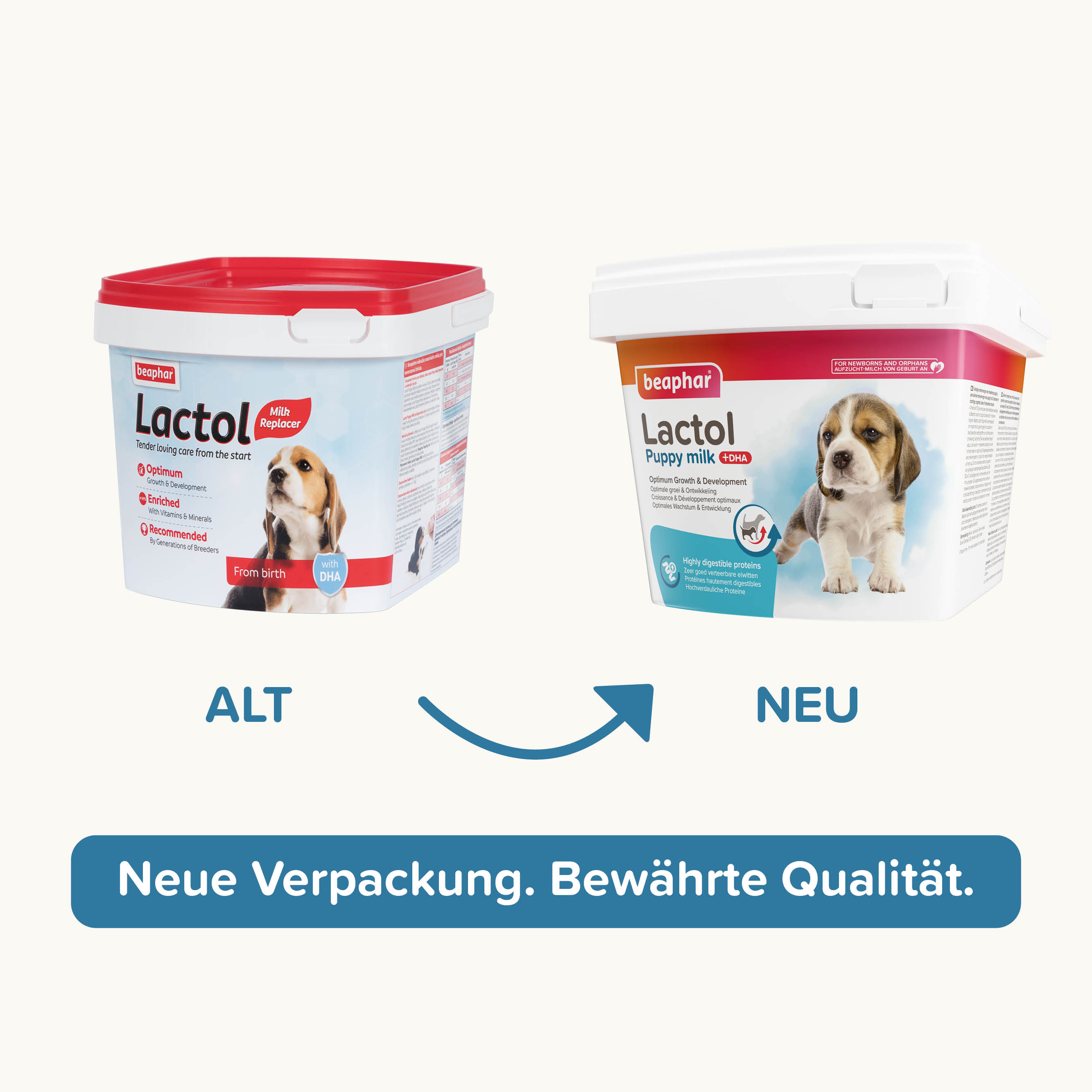 Beaphar Lactol Aufzucht-Milch Hund, 1kg