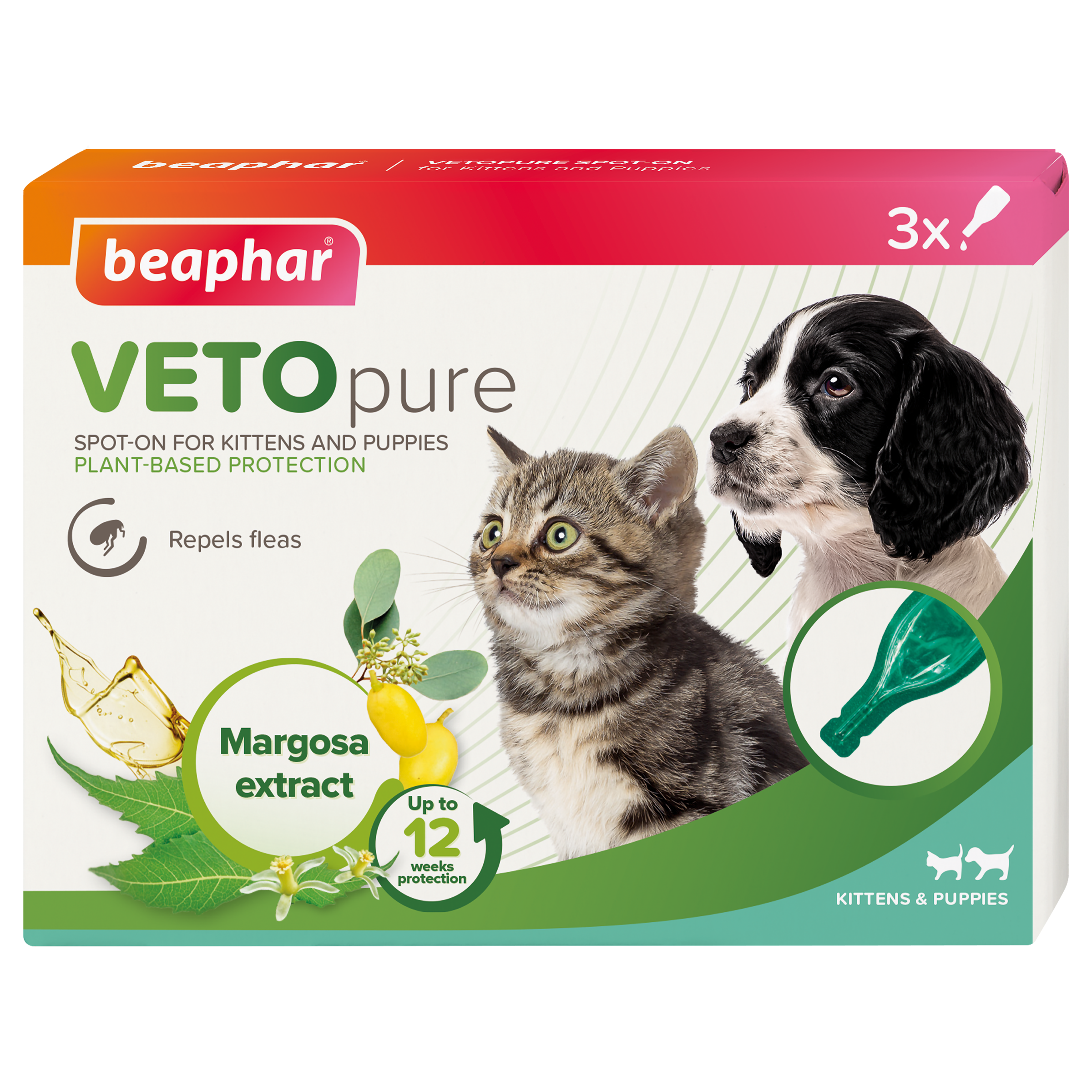 Beaphar VETOpure Spot-On Puppy & Kitten