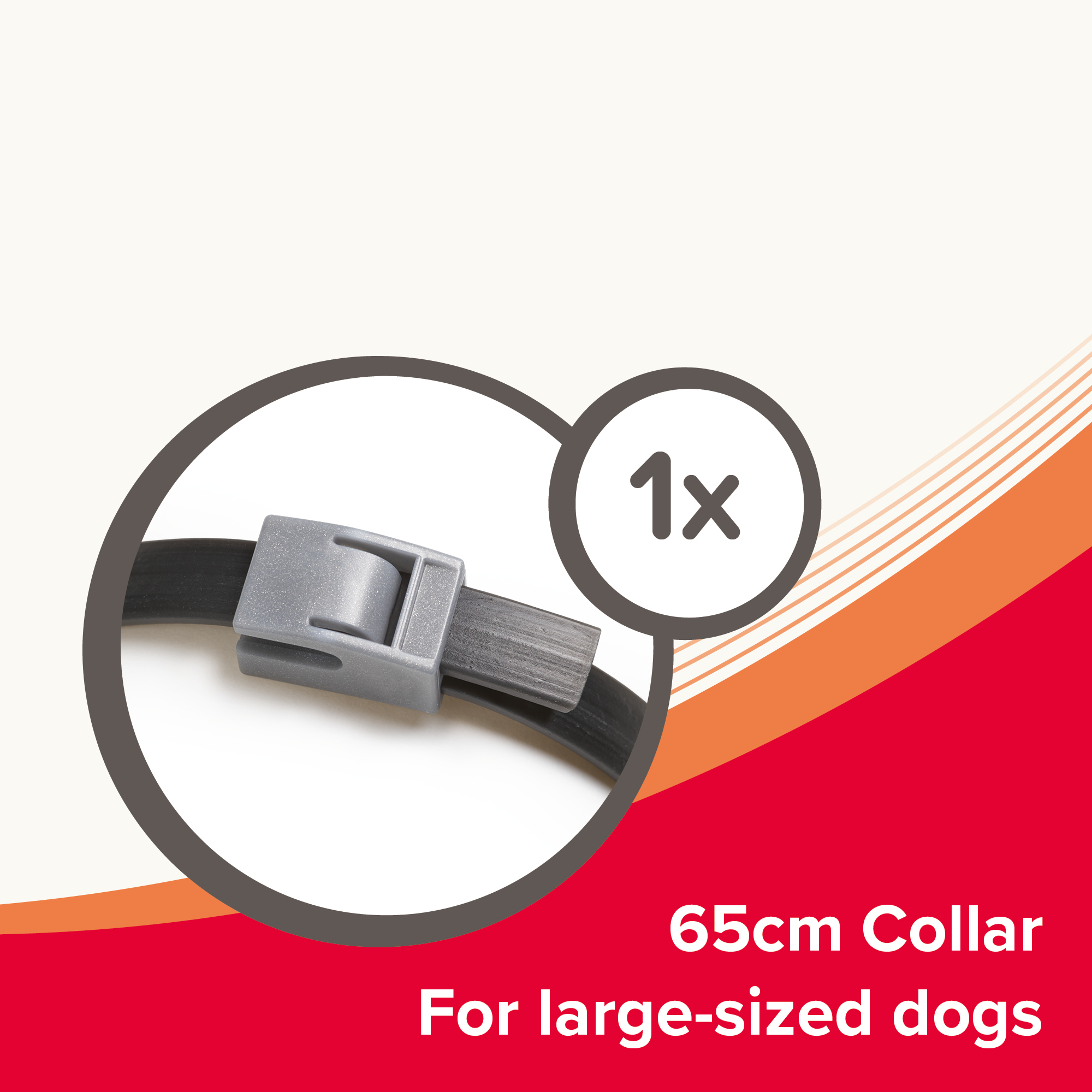 Beaphar Canishield® Flea & Tick Collar for Large Dogs – up to 65cm