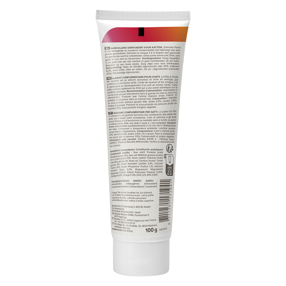 Beaphar Zalmolie Pasta 100g