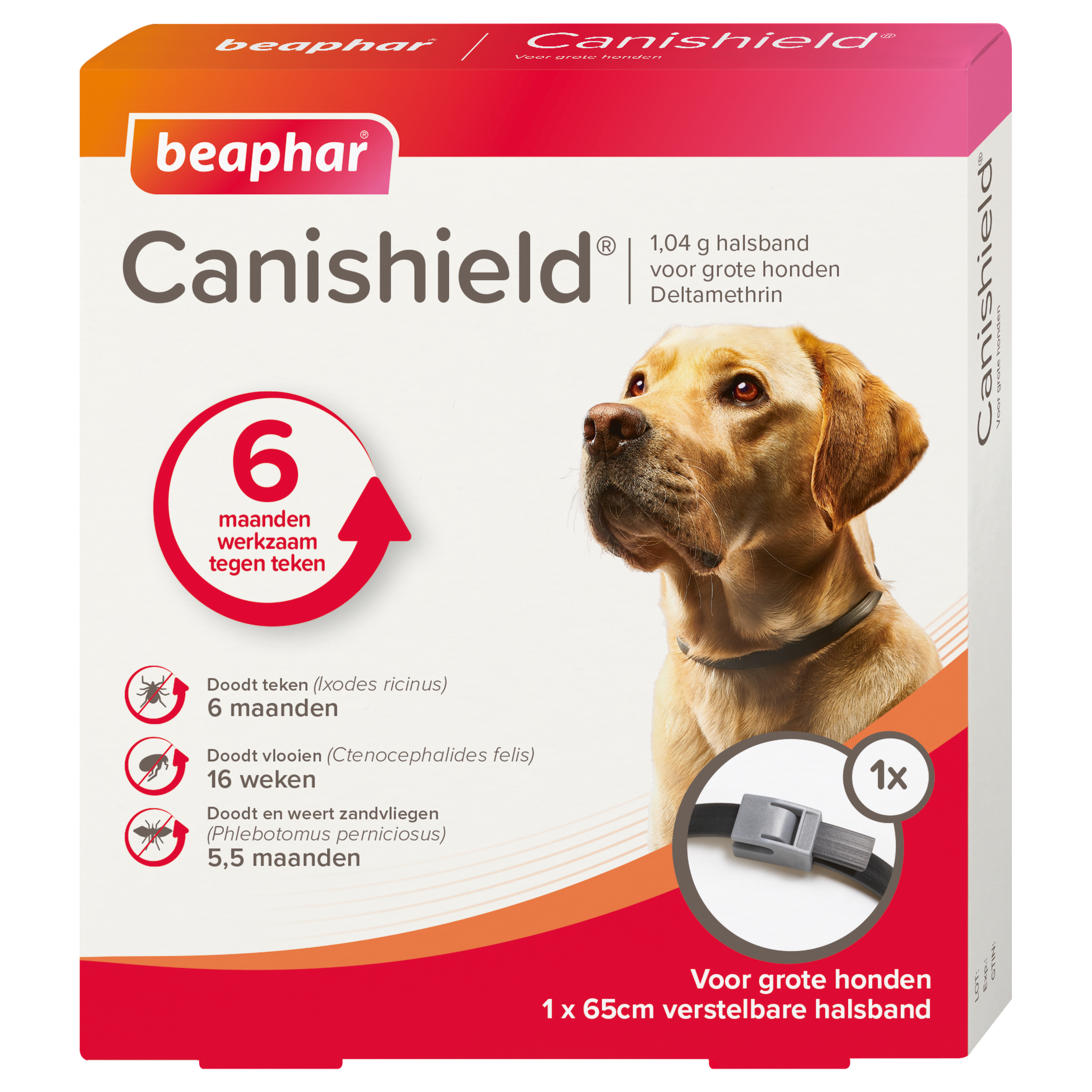 Beaphar Canishield® hond band groot 65cm 1st