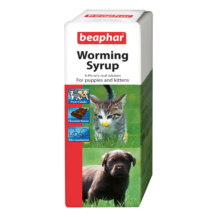Beaphar Worming Syrup for Cats & Dogs Beaphar